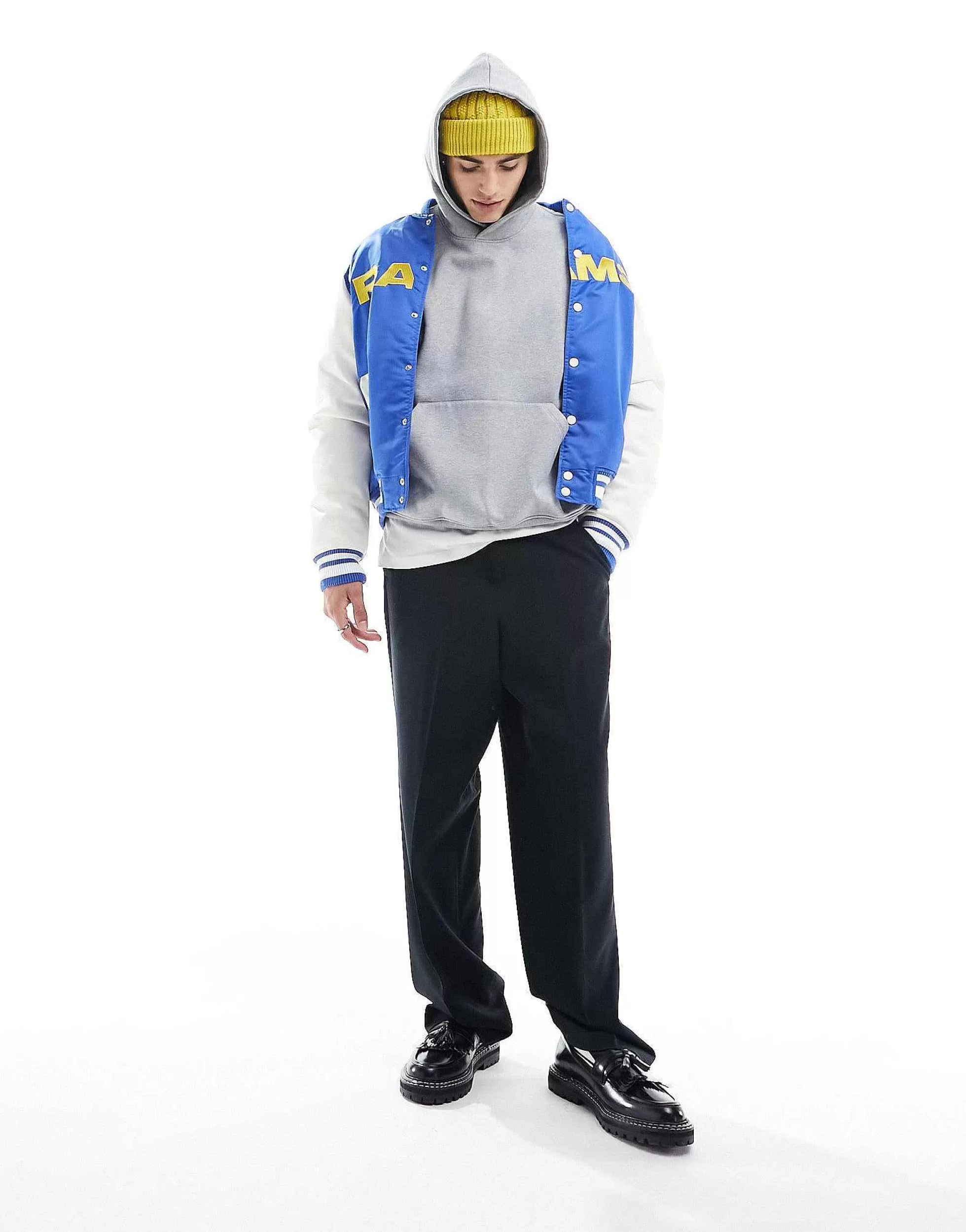 Men DESIGN Heavyweight Oversized Hoodie In
