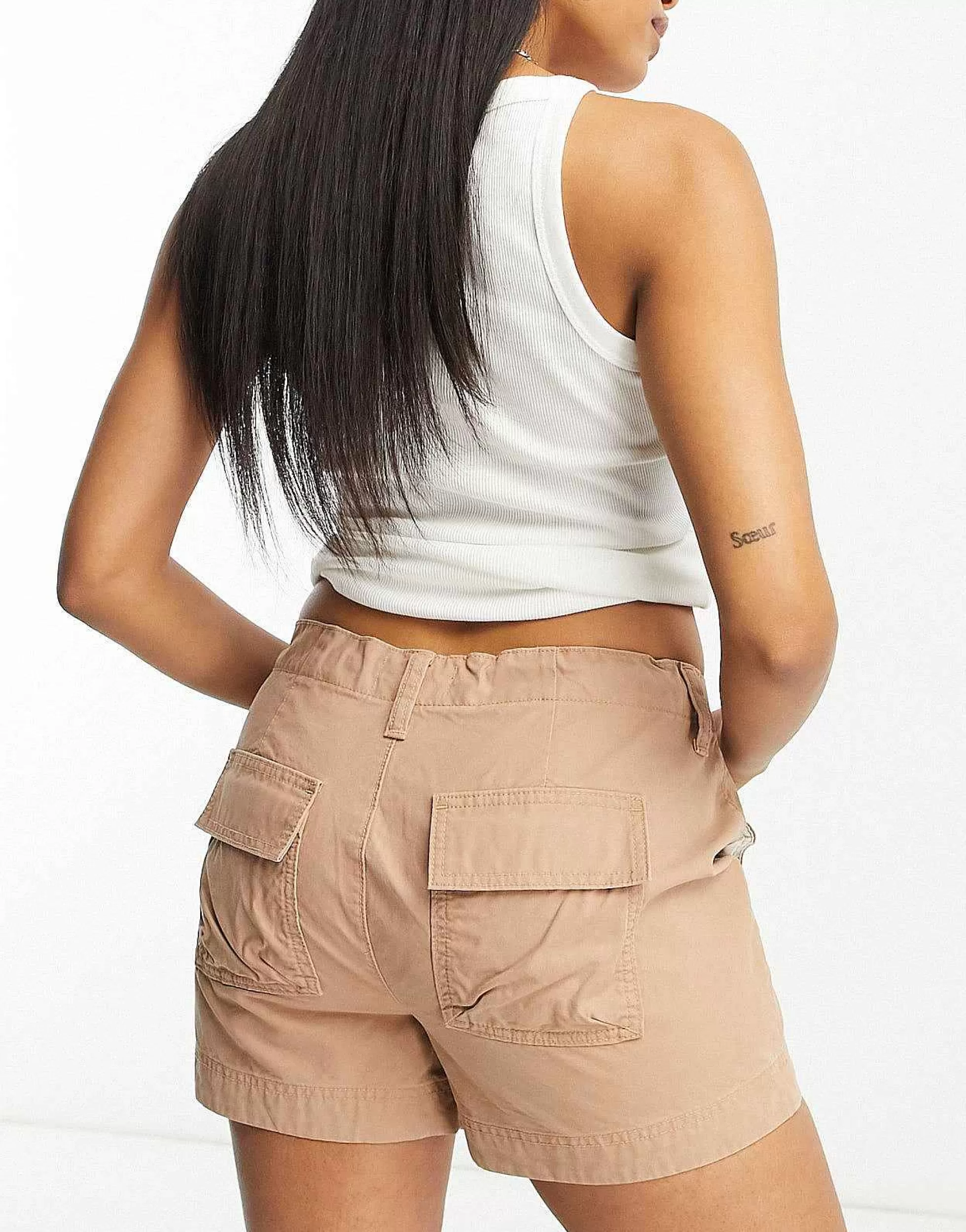 Women DESIGN Hourglass Cargo Shorts In