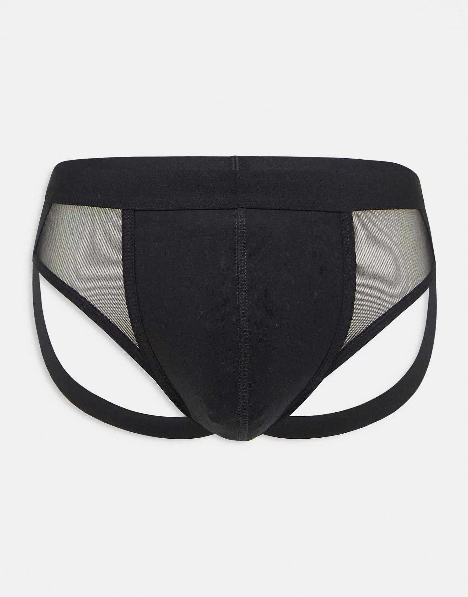 Men DESIGN Jock With Sheer Panelling