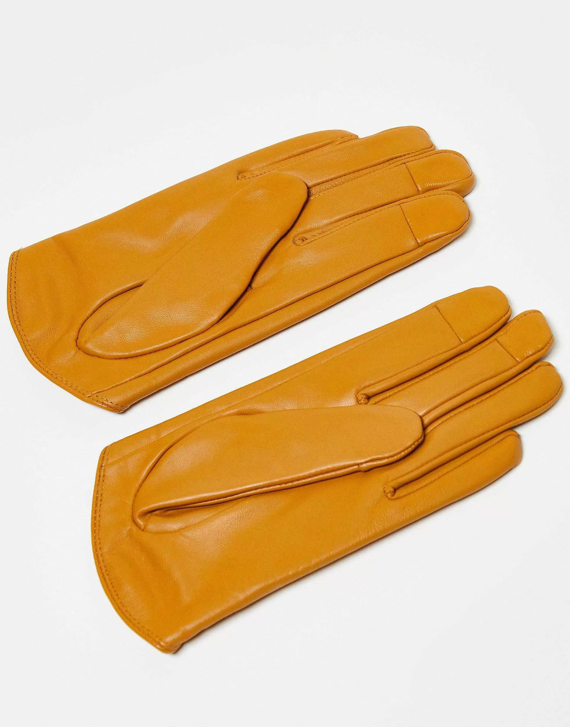 Women DESIGN Leather Gloves With Touch Screen In