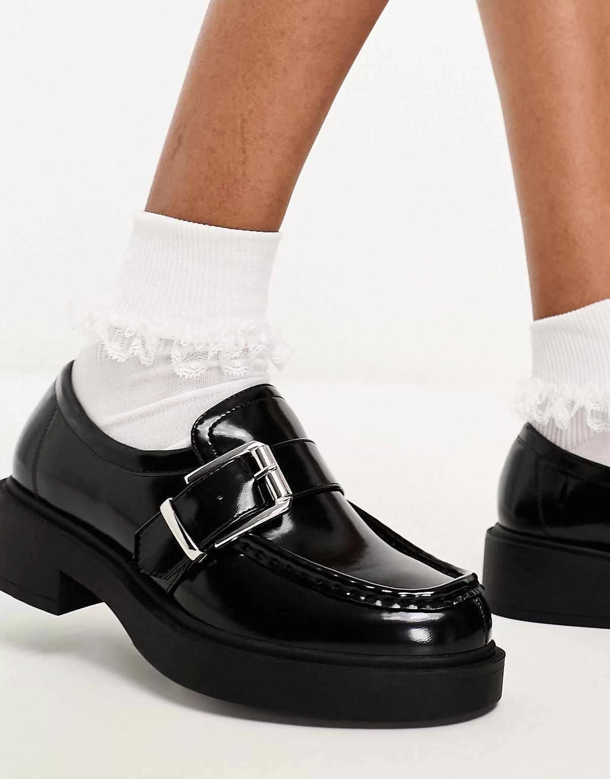 Women DESIGN Magnolia Side Buckle Loafer In