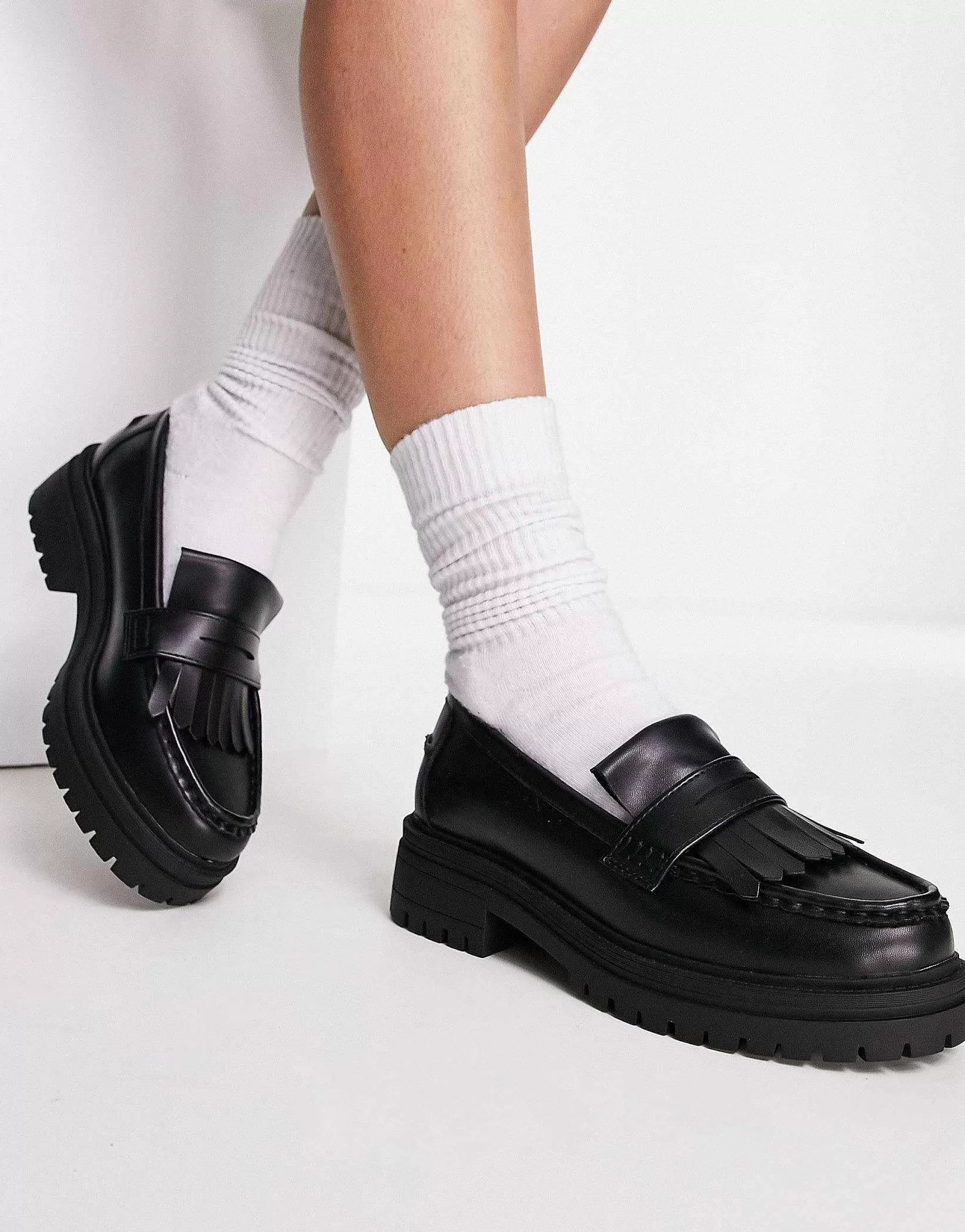 Women DESIGN Melon Chunky Loafers In