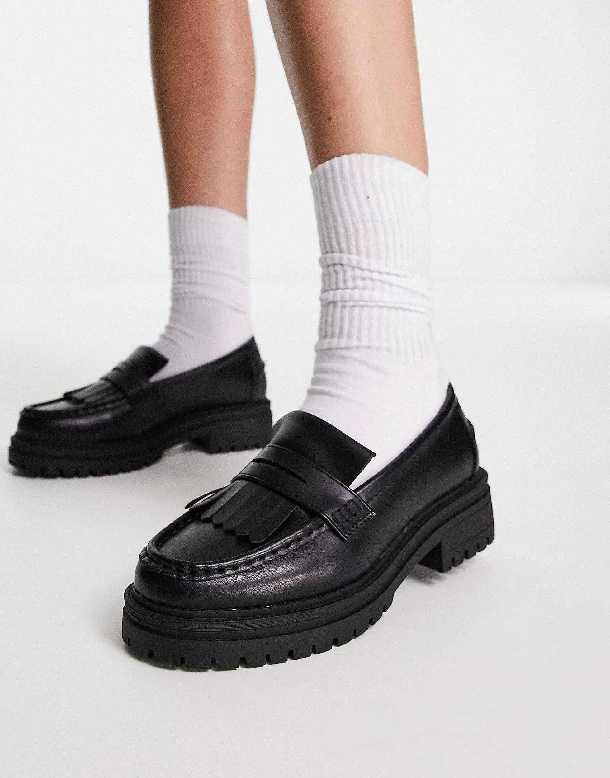 Women DESIGN Melon Chunky Loafers In