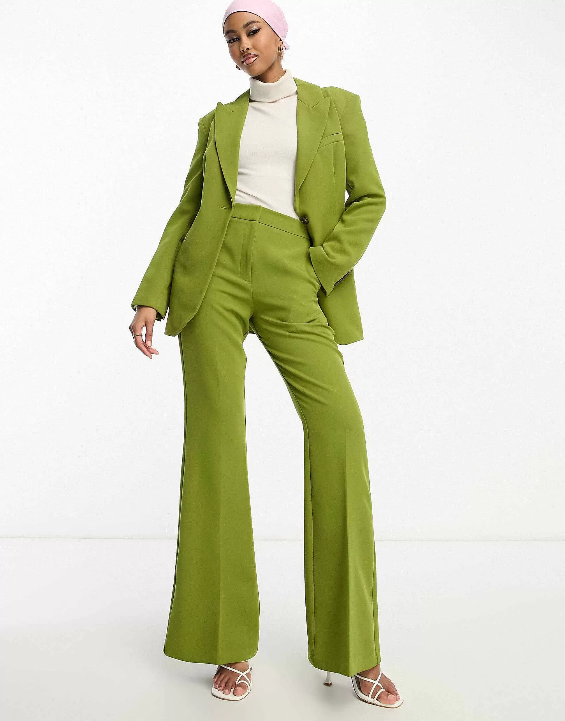 Women DESIGN Mix & Match Suit In Moss