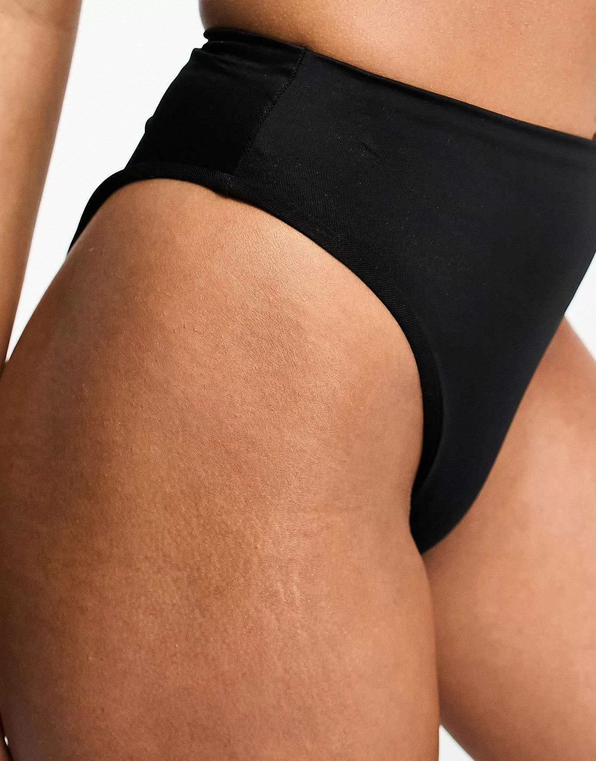 Women DESIGN Mix And Match High Leg High Waist Bikini Bottom In