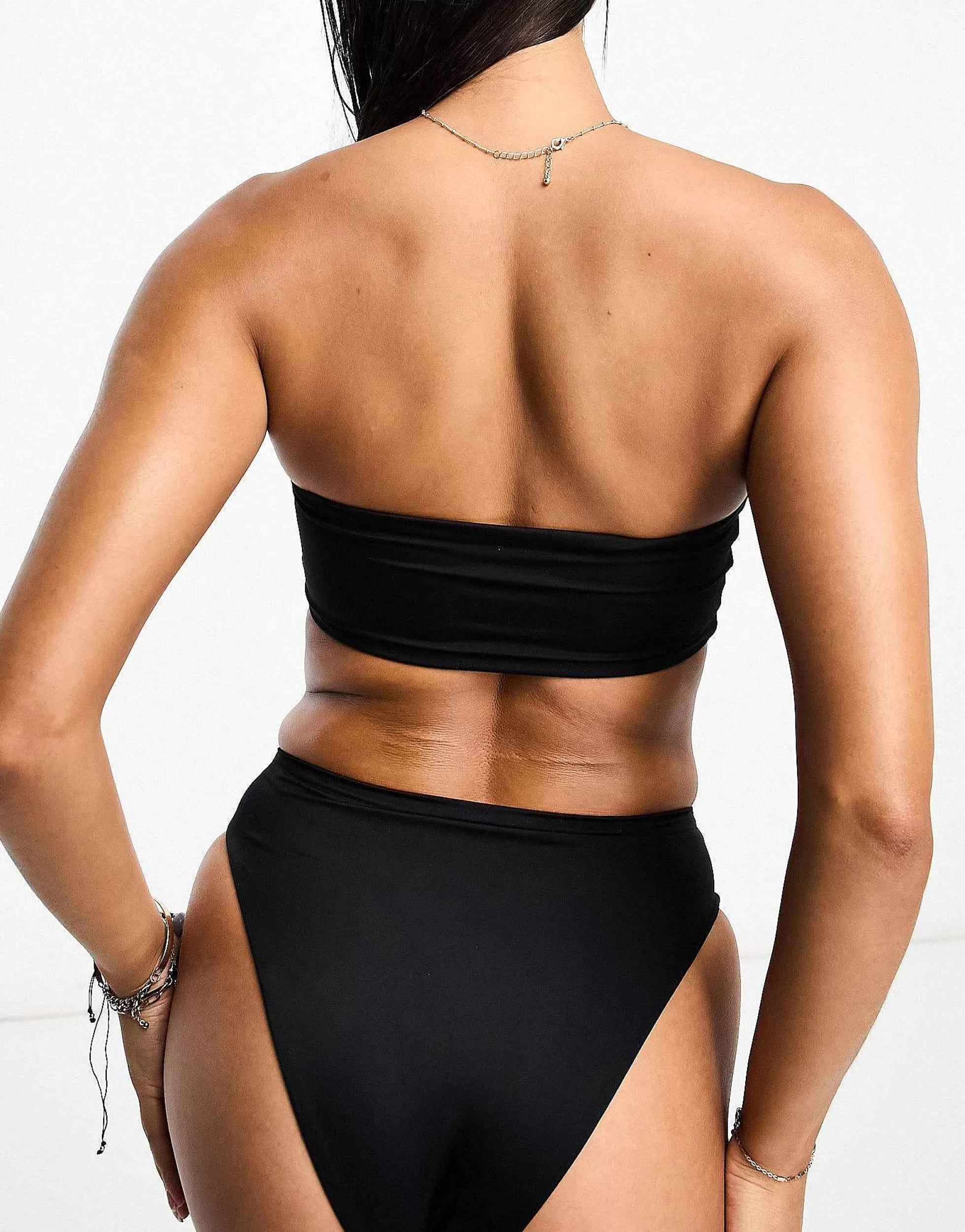 Women DESIGN Mix And Match Sleek Bandeau Bikini Top In