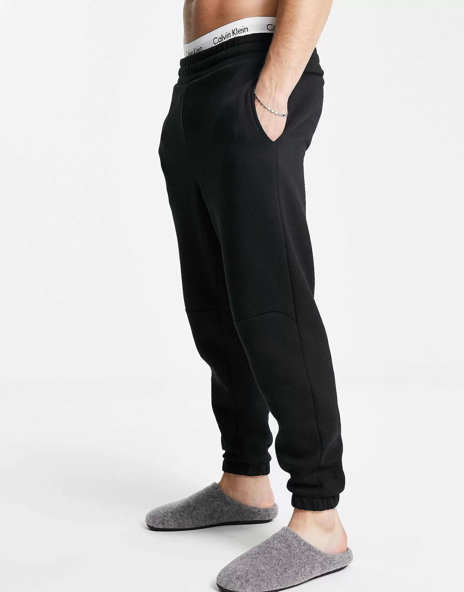 Men DESIGN Mule Slippers In Marl