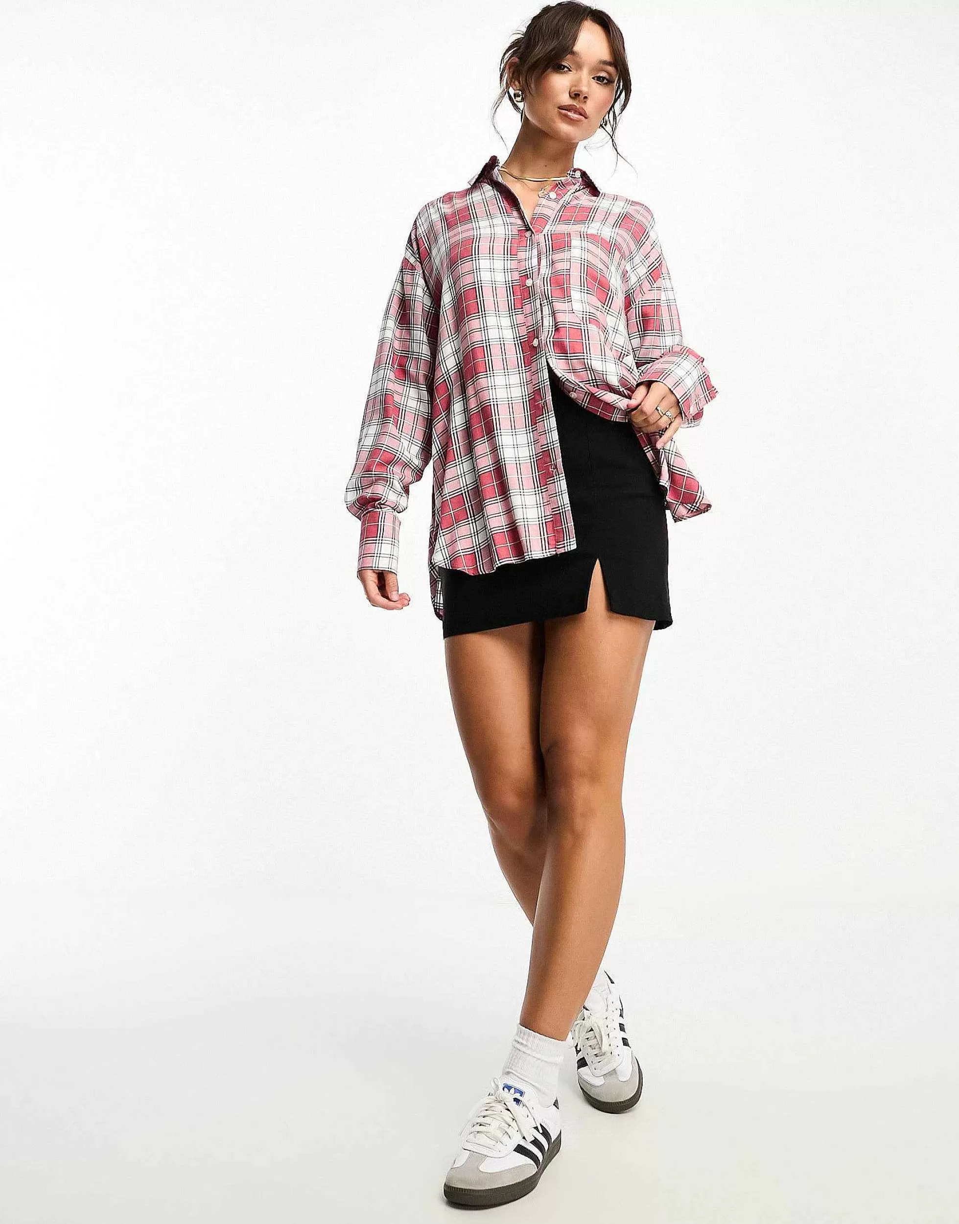 Women DESIGN Oxford Shirt In