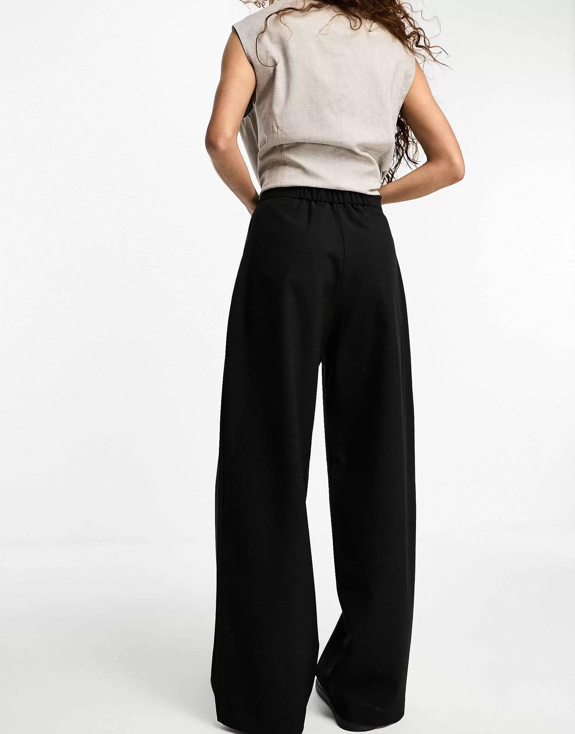 Women DESIGN Petite Relaxed Dad Trouser In