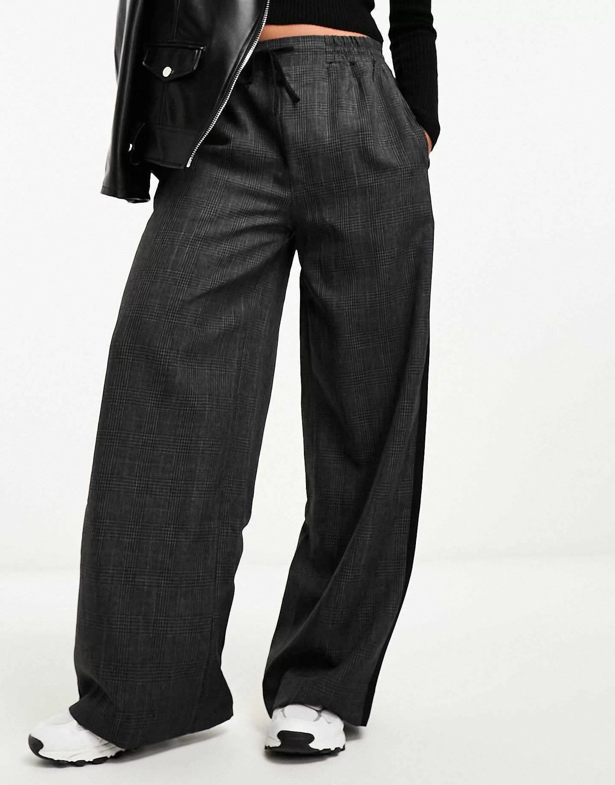 Women DESIGN Pull On Trouser With Contrast Panel In