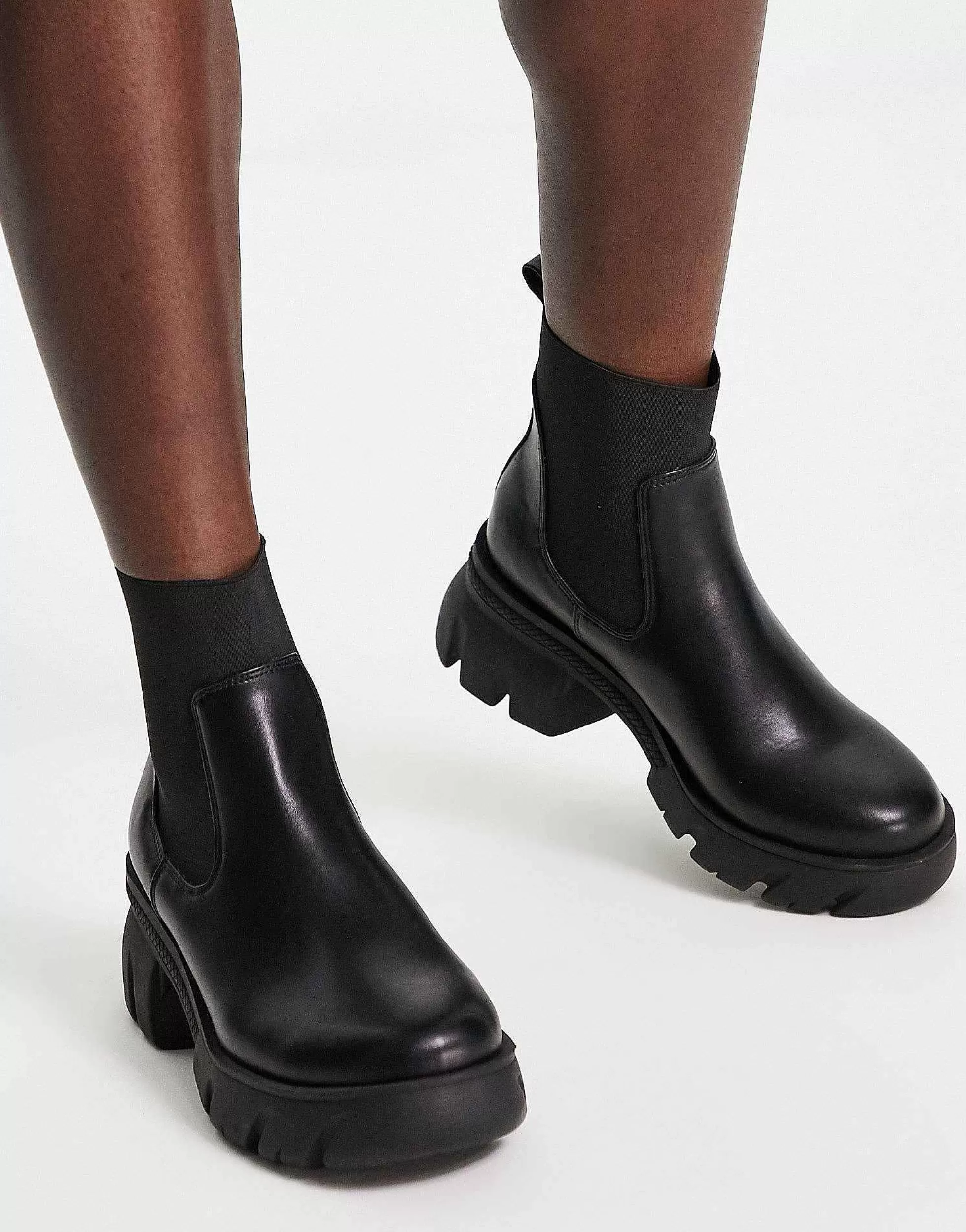 Women DESIGN Reed Chunky Chelsea Boots In