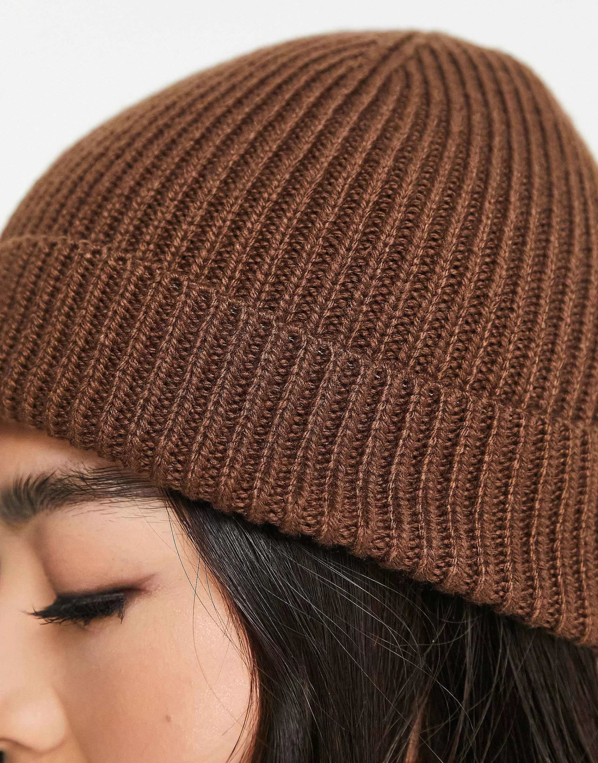 Women DESIGN Rib Beanie In