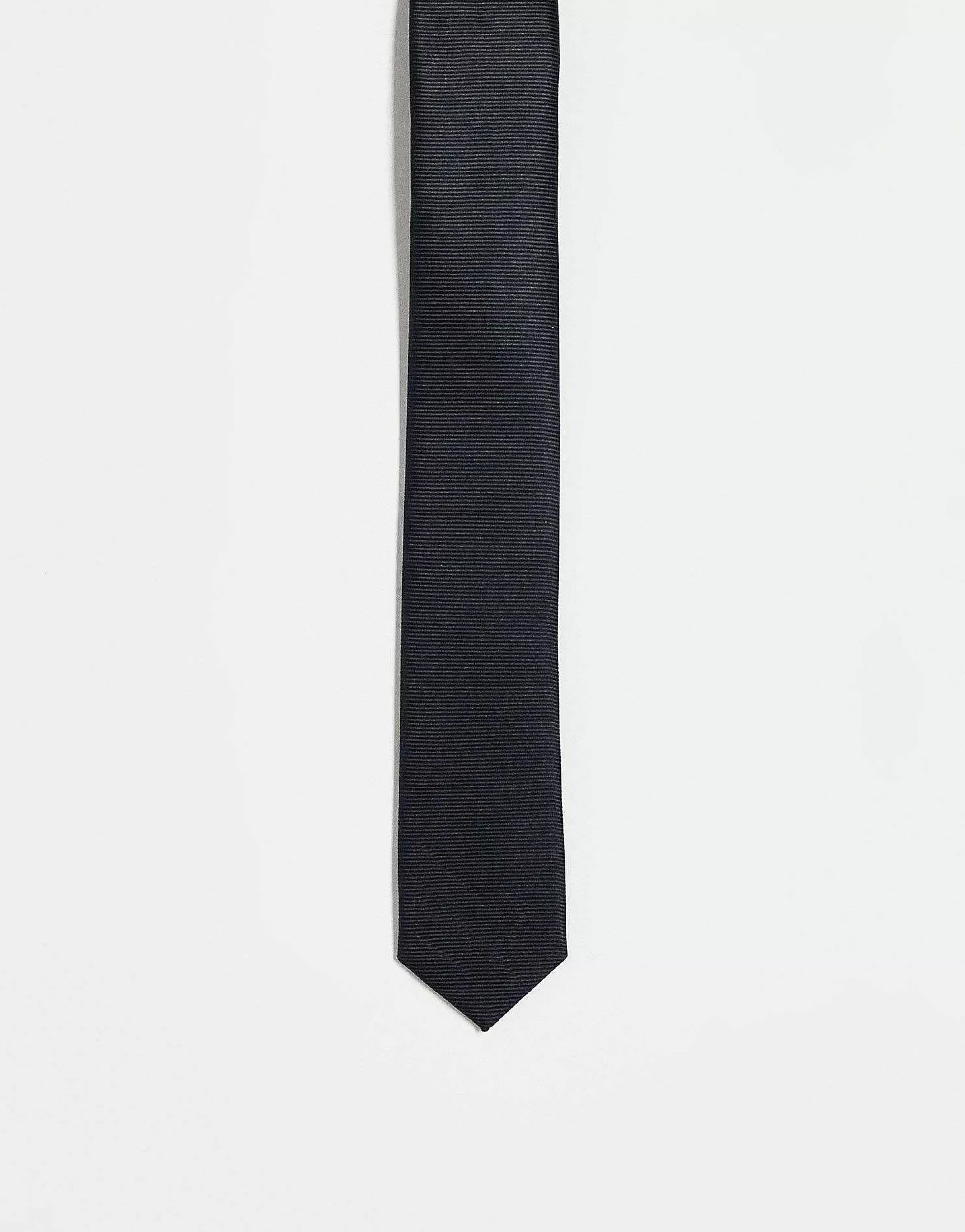 Men DESIGN Satin Skinny Tie In