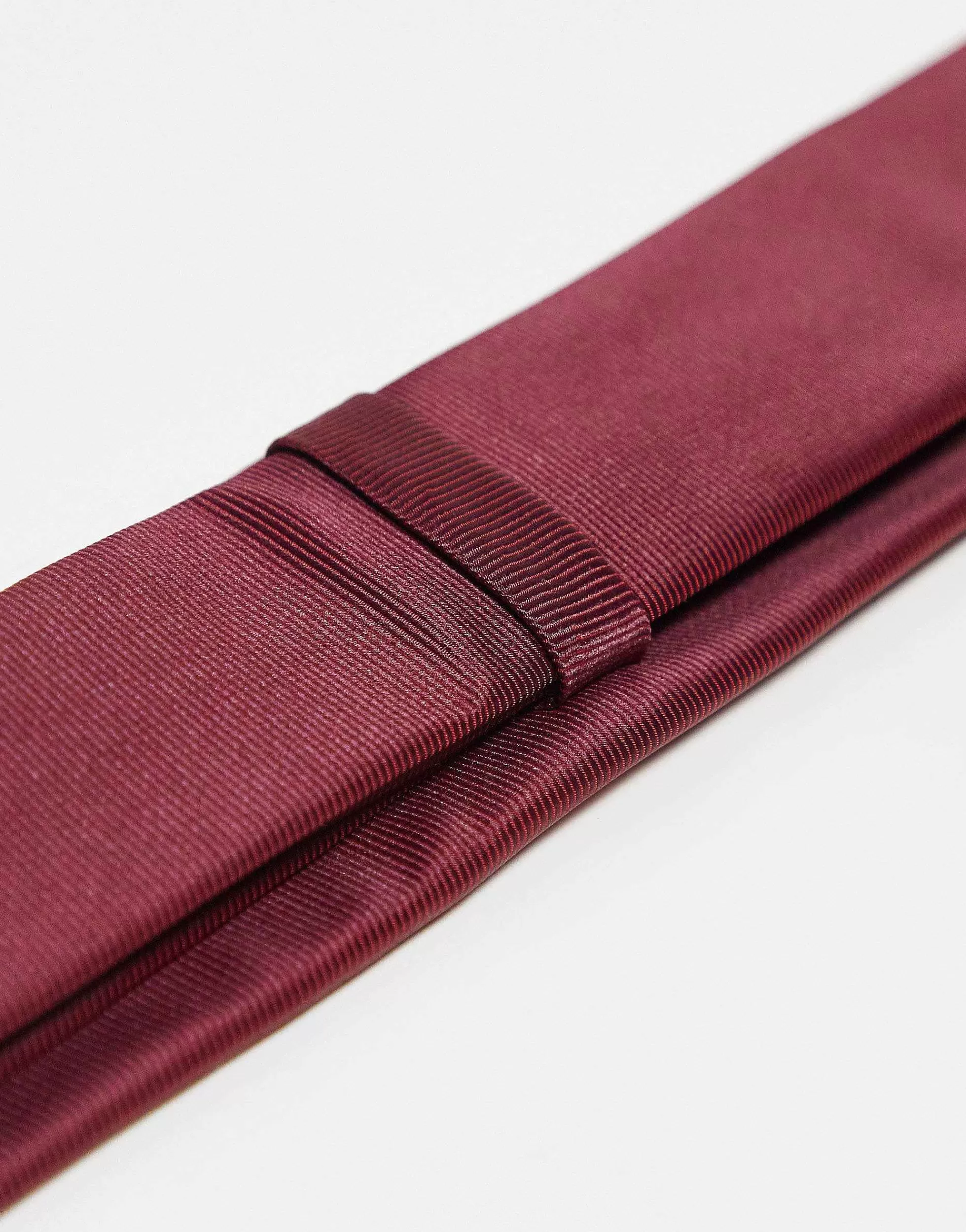 Men DESIGN Satin Slim Tie And Pocket Square In