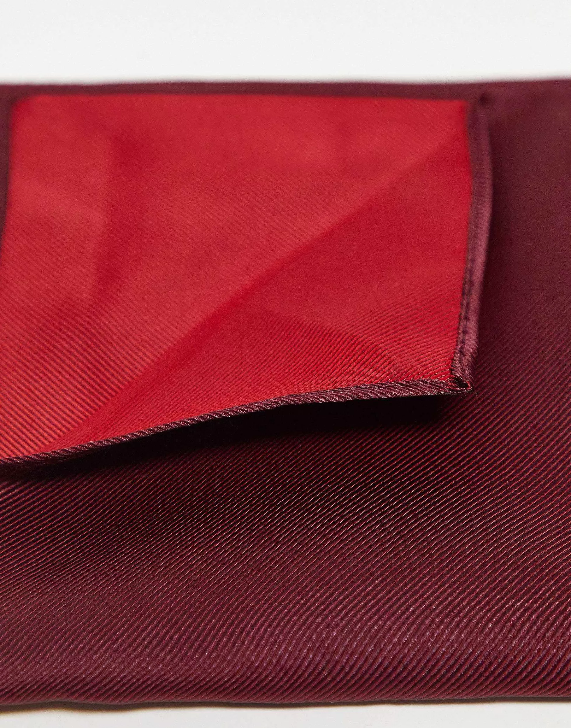 Men DESIGN Satin Slim Tie And Pocket Square In