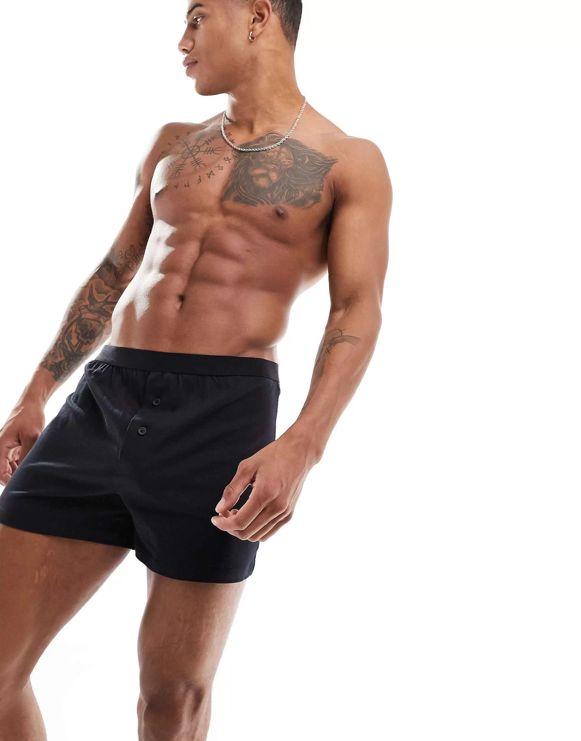 Men DESIGN Single Jersey Boxer