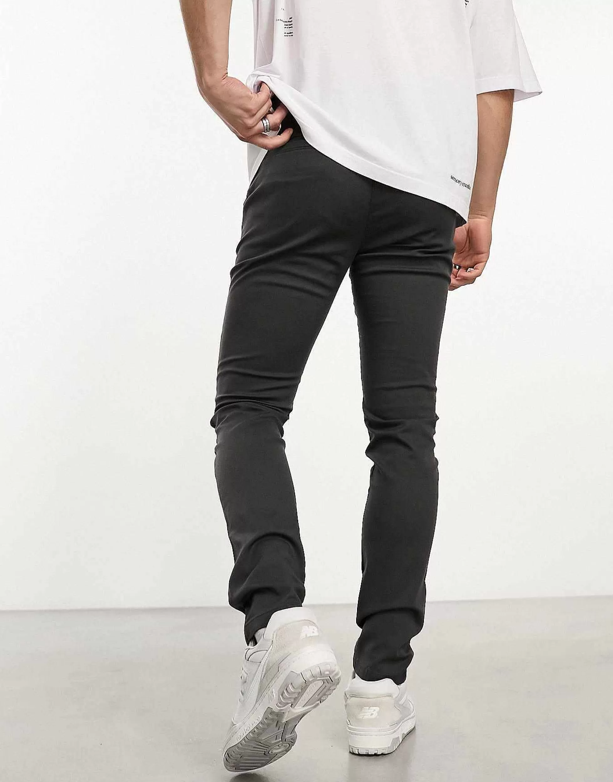 Men DESIGN Skinny Chinos In