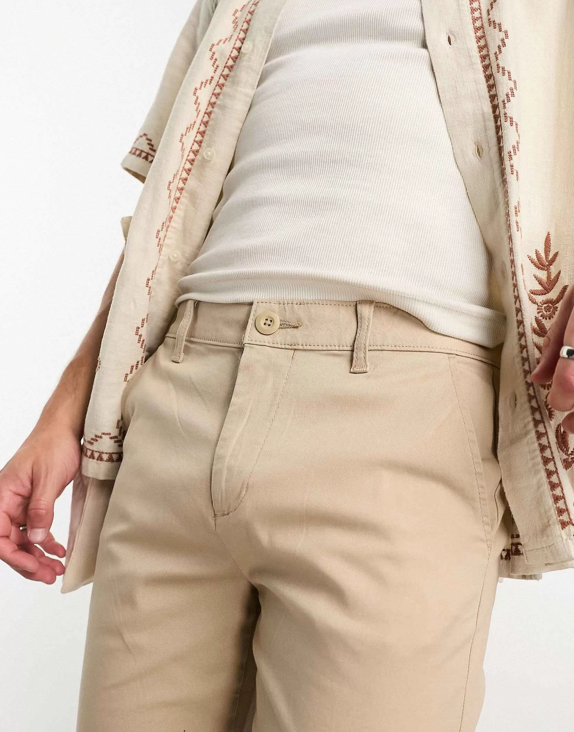 Men DESIGN Skinny Chinos In