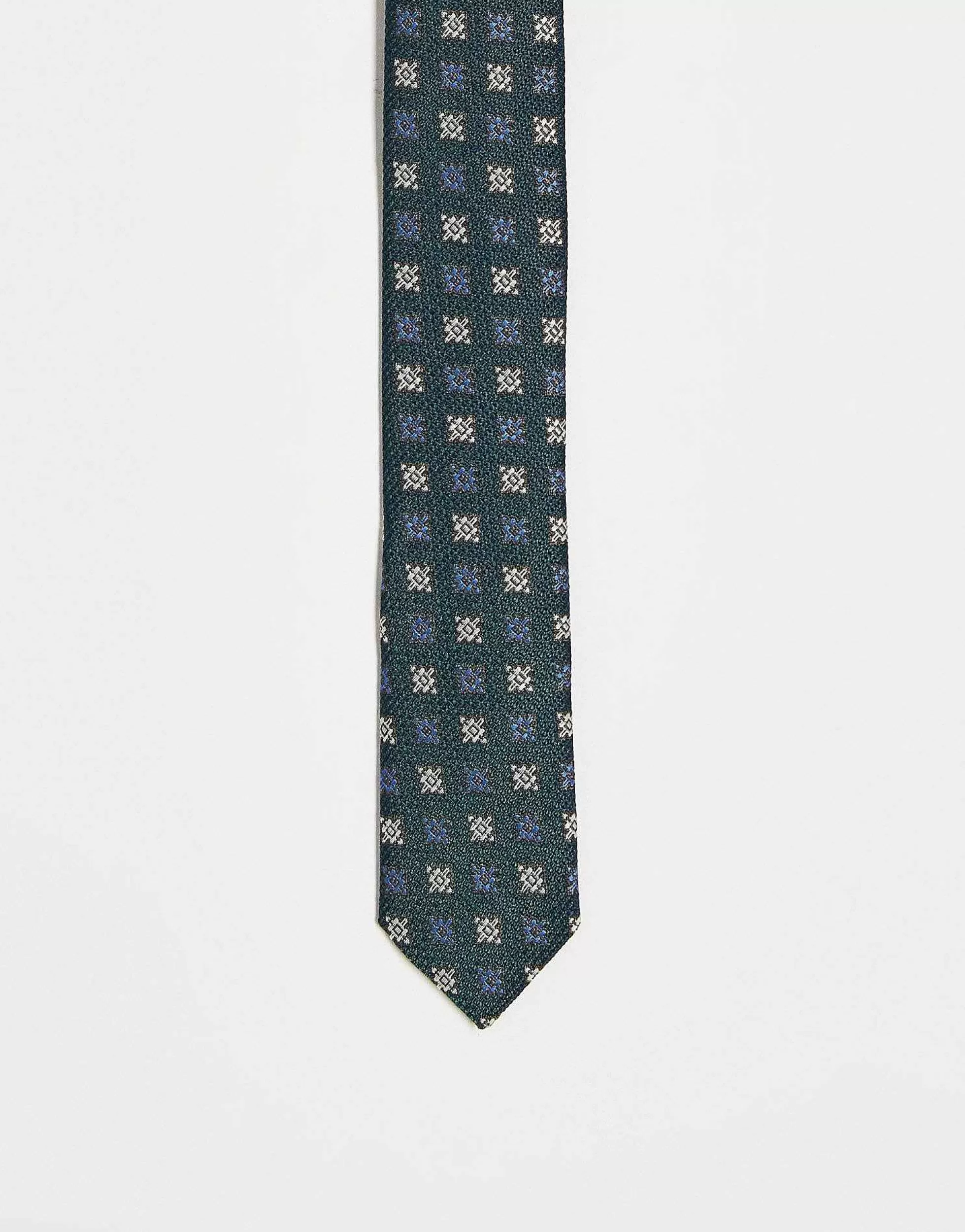 Men DESIGN Skinny Tie In Geo