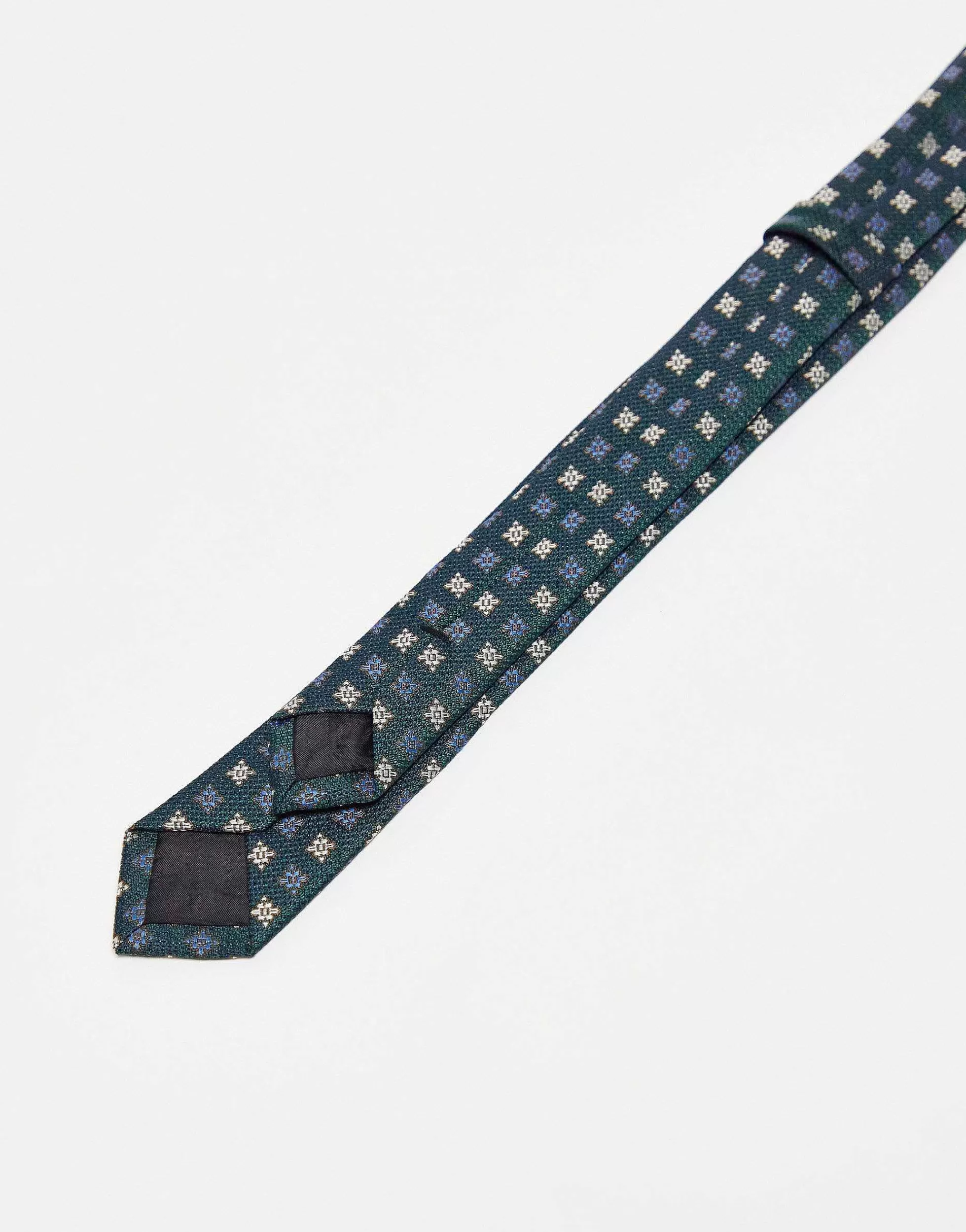 Men DESIGN Skinny Tie In Geo
