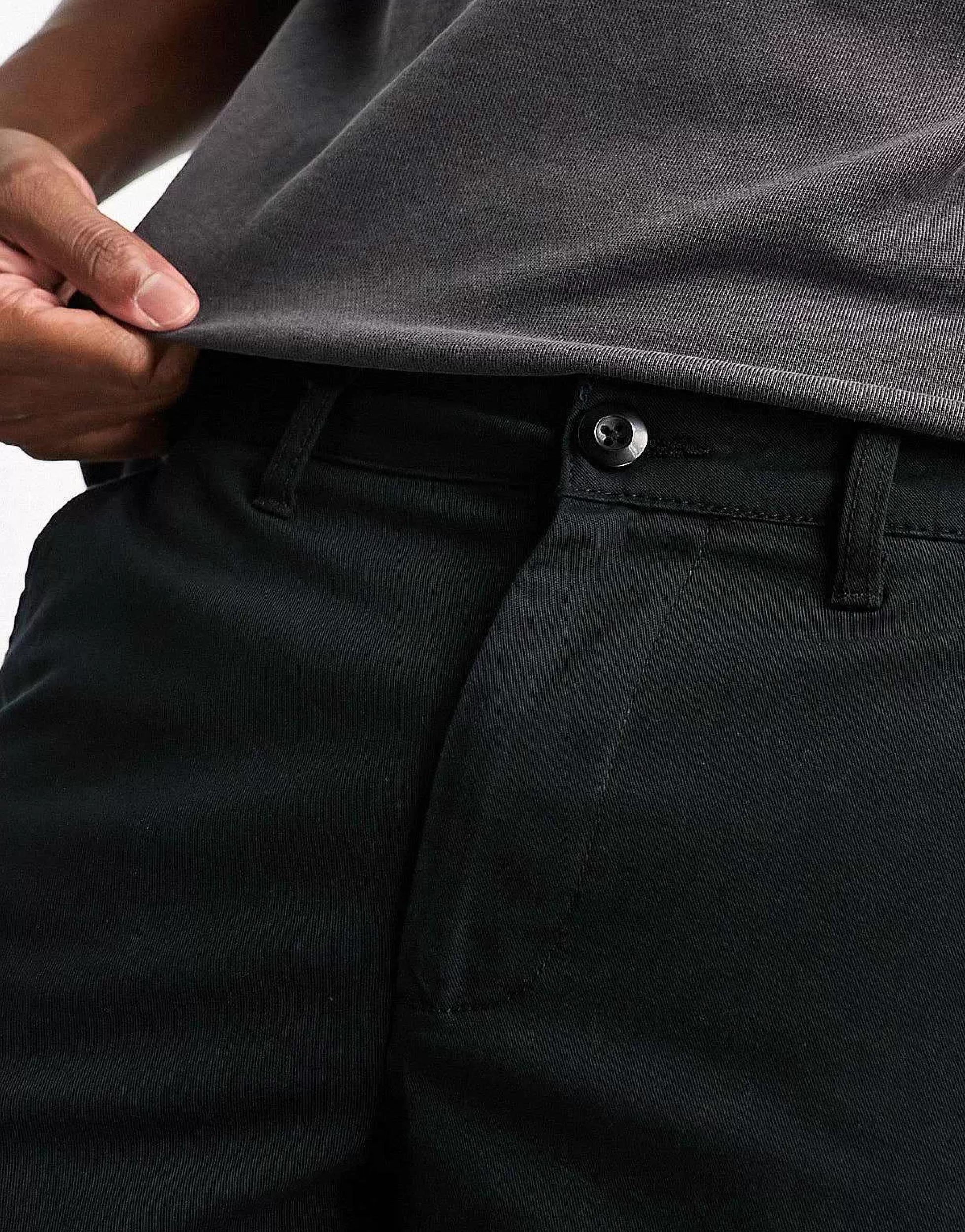 Men DESIGN Slim Chinos In