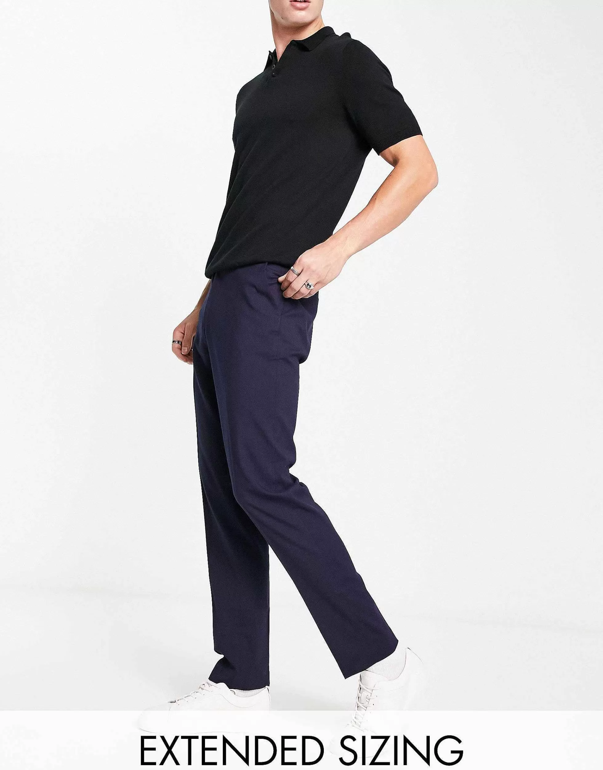 Men DESIGN Slim Smart Trouser In