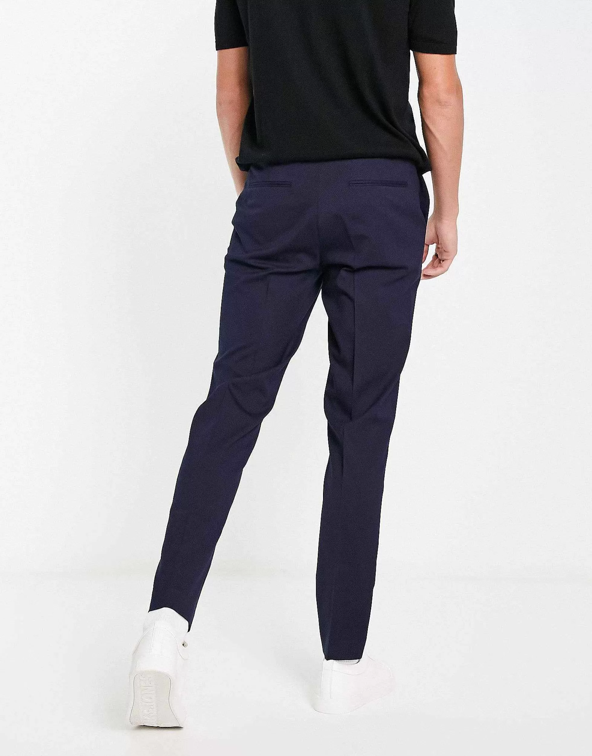 Men DESIGN Slim Smart Trouser In