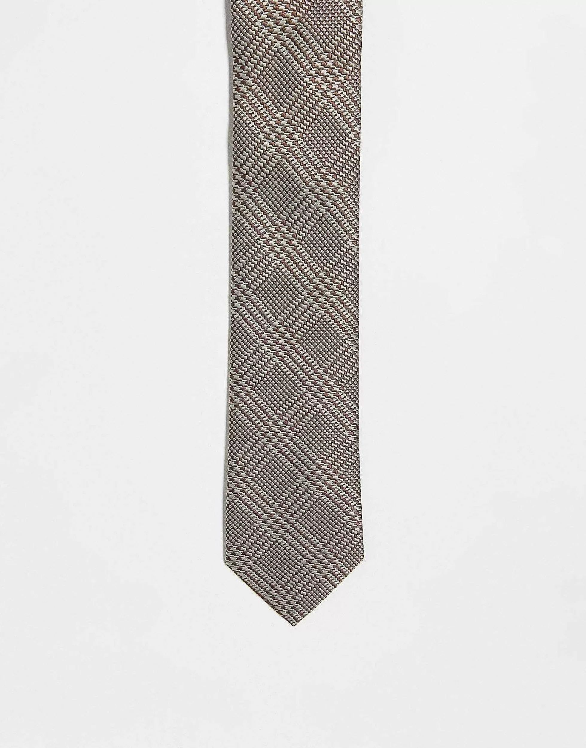 Men DESIGN Slim Tie In Check