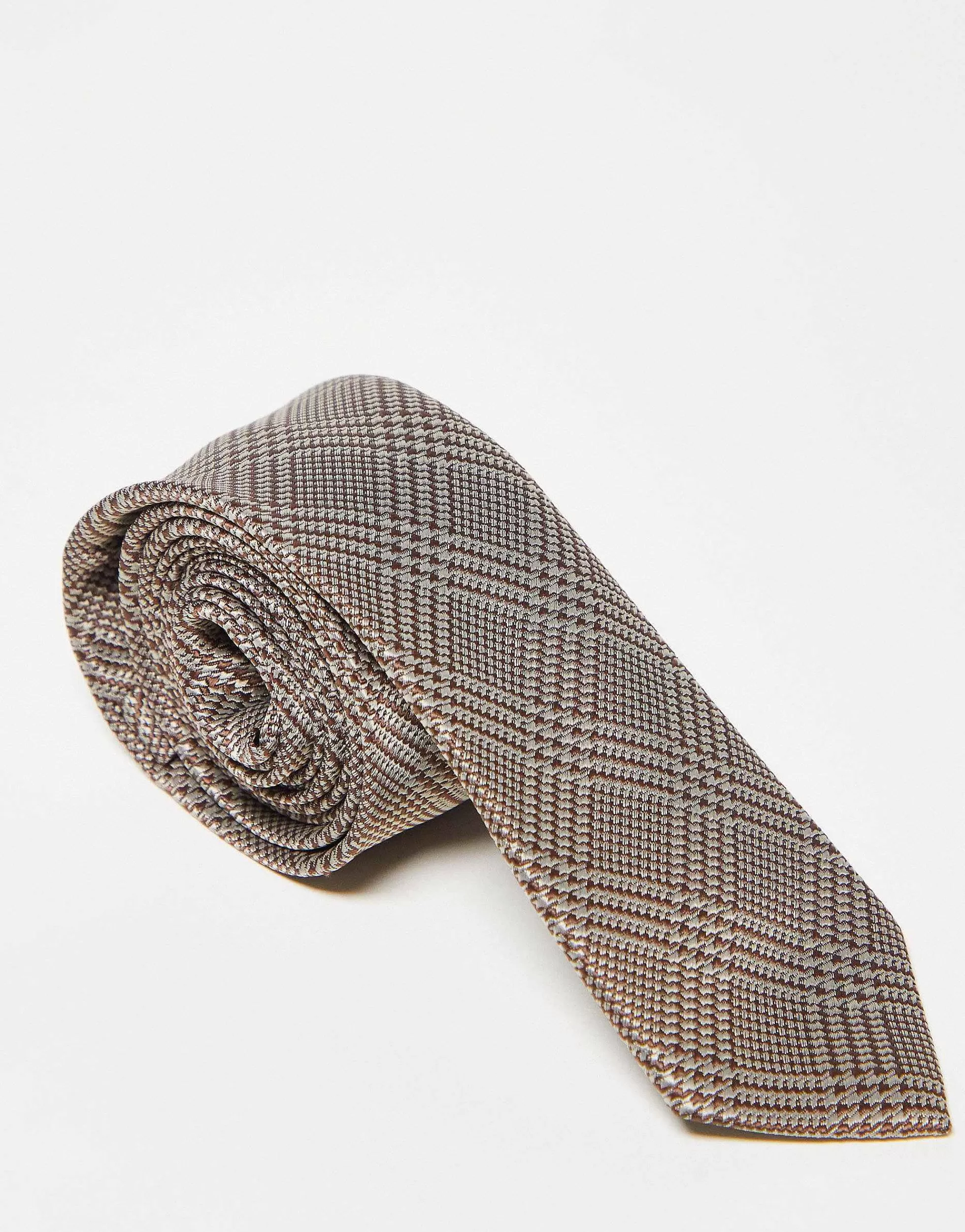 Men DESIGN Slim Tie In Check