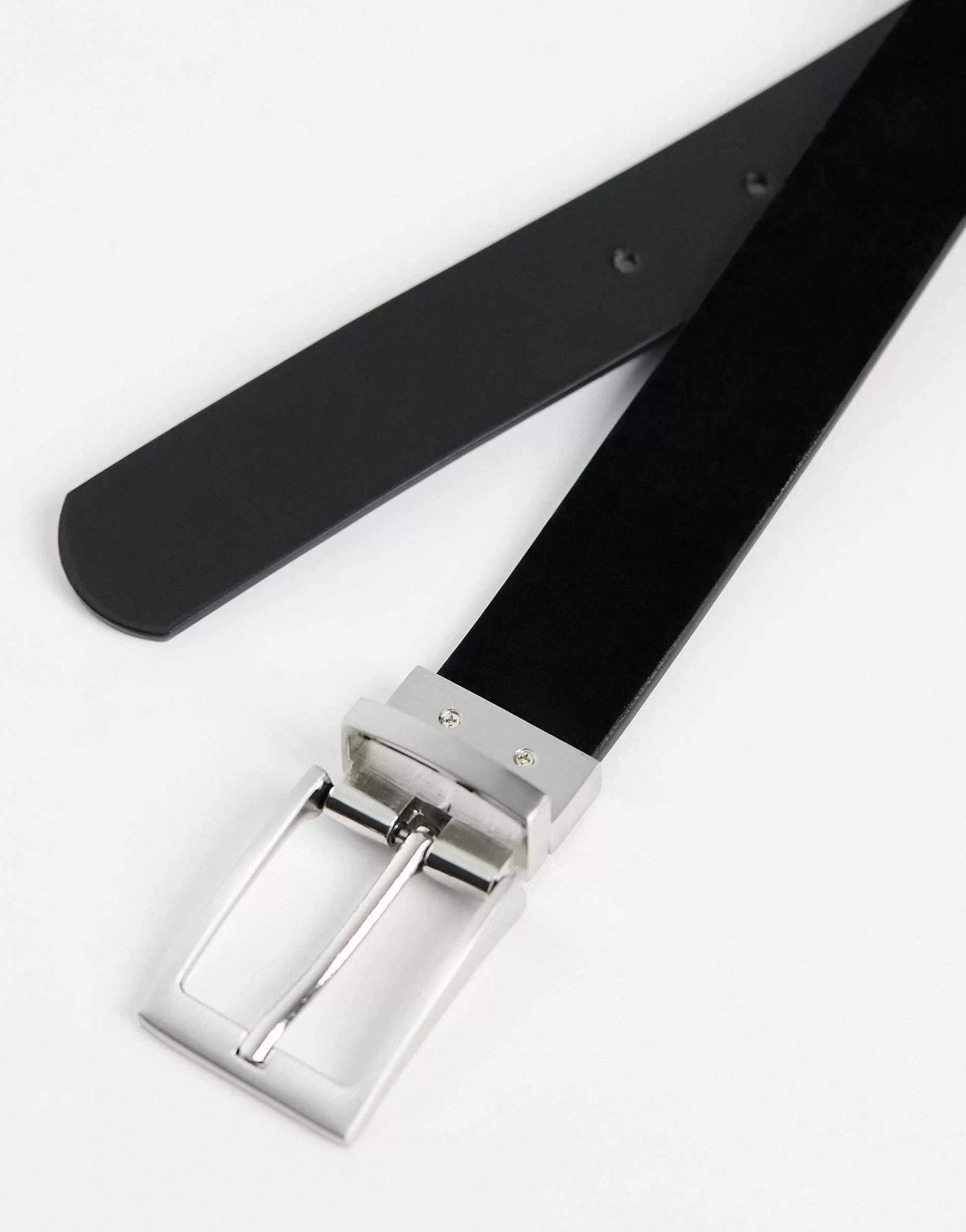 Men DESIGN Smart Reversible Belt In And Suede Faux Leather