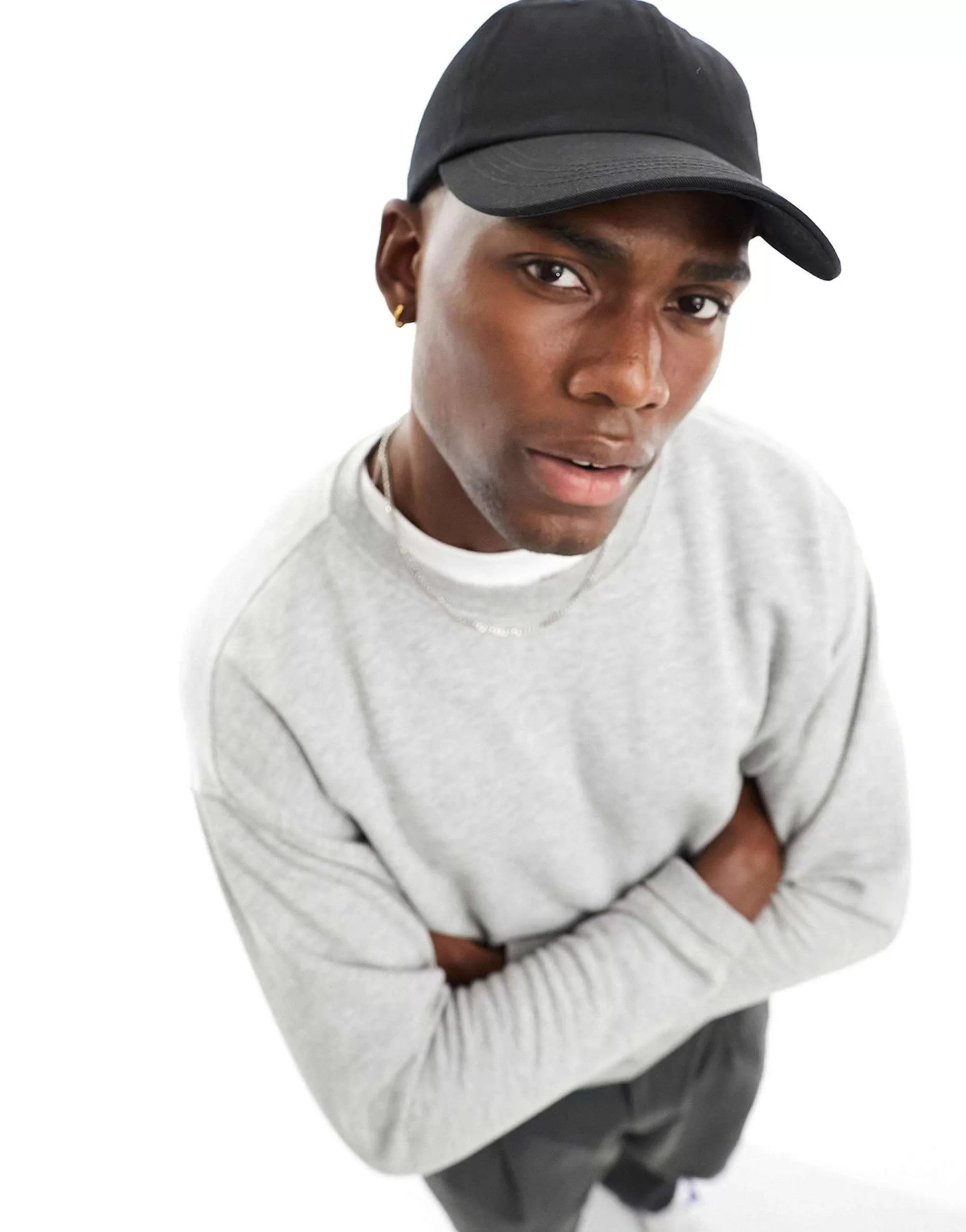 Men DESIGN Soft Baseball Cap In Cotton