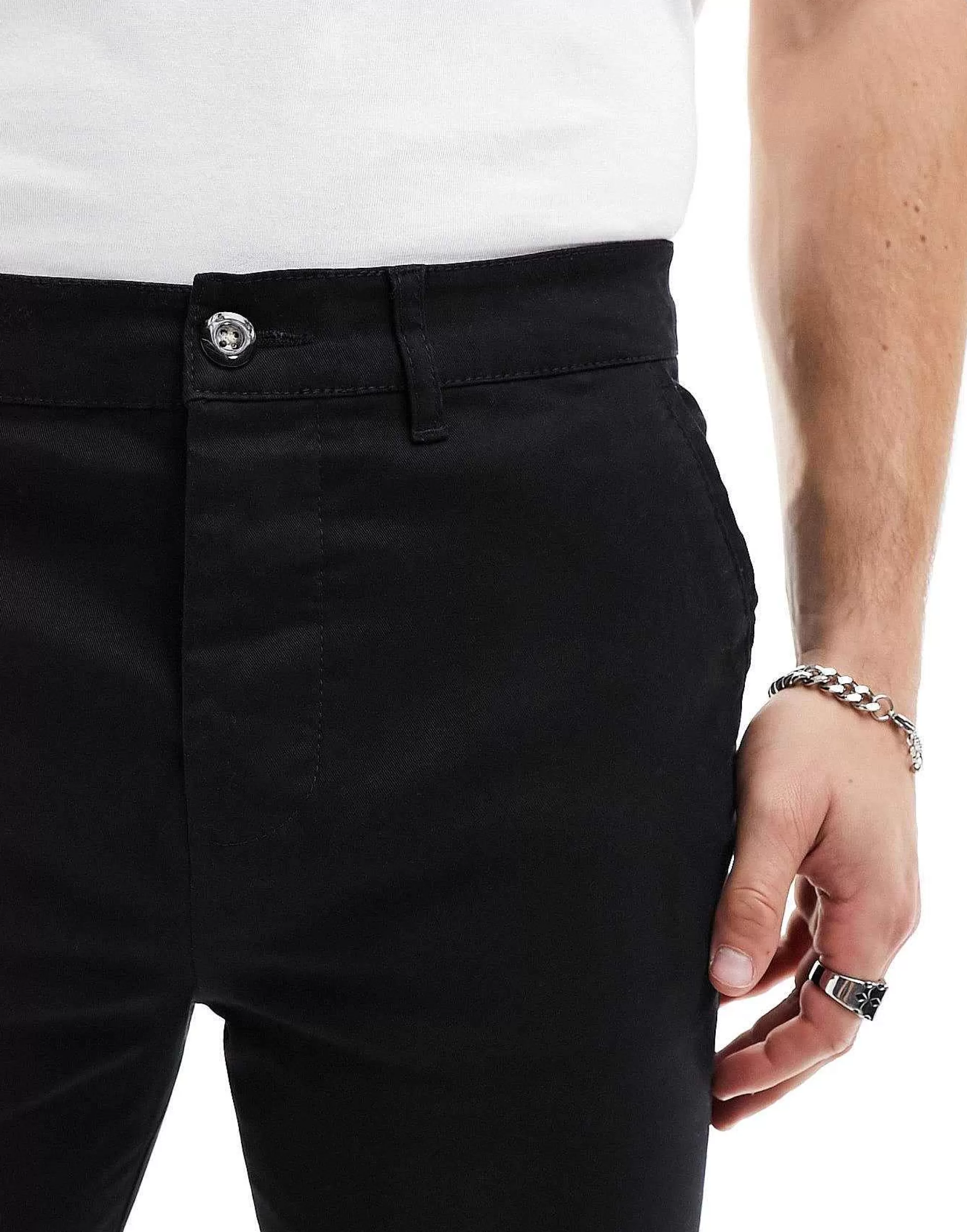 Men DESIGN Spray On Chinos In