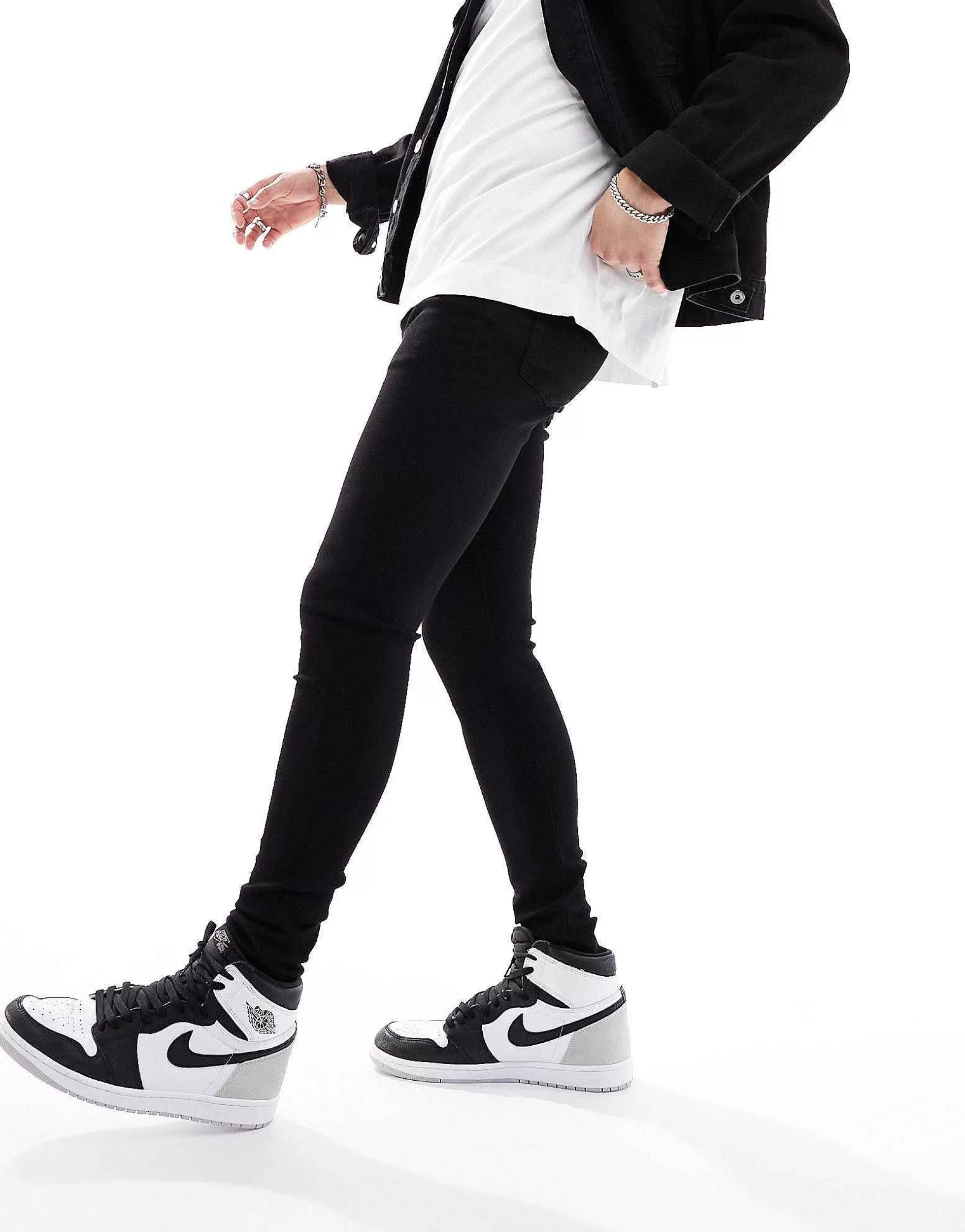 Men DESIGN Spray On Jeans With Power Stretch In