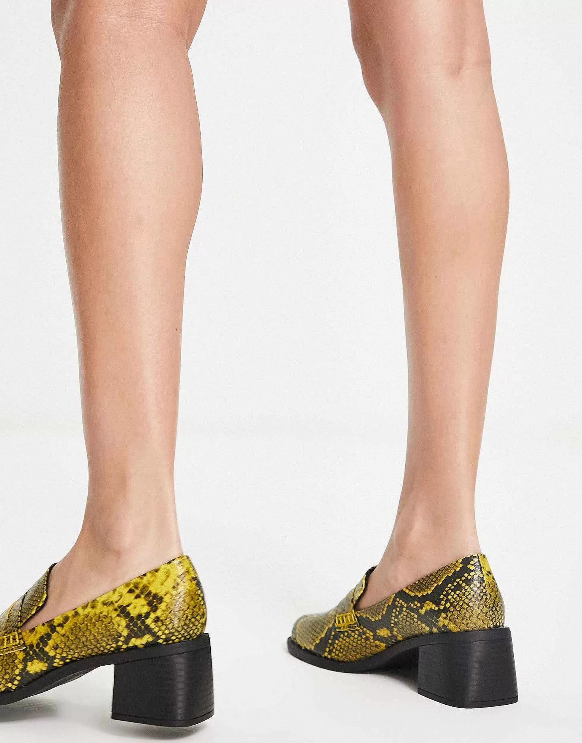 Women DESIGN Stanford Smart Mid Heeled Loafers In