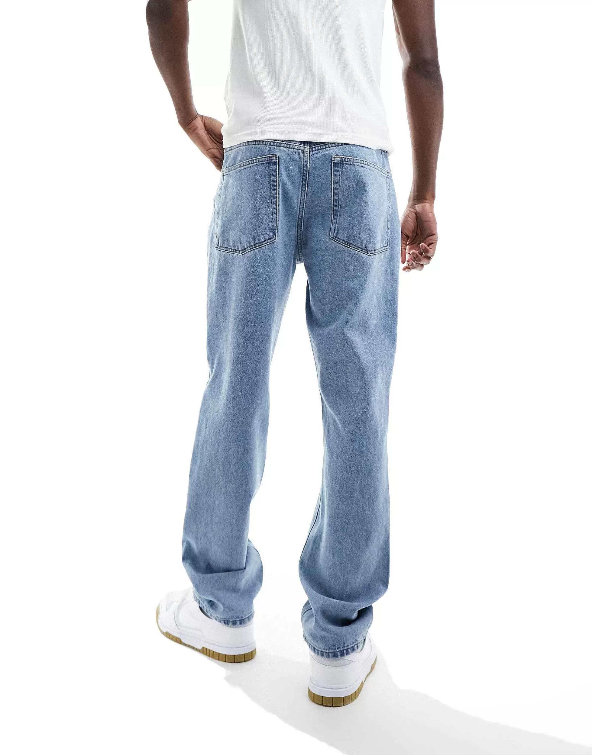 Men DESIGN Straight Leg Jeans In