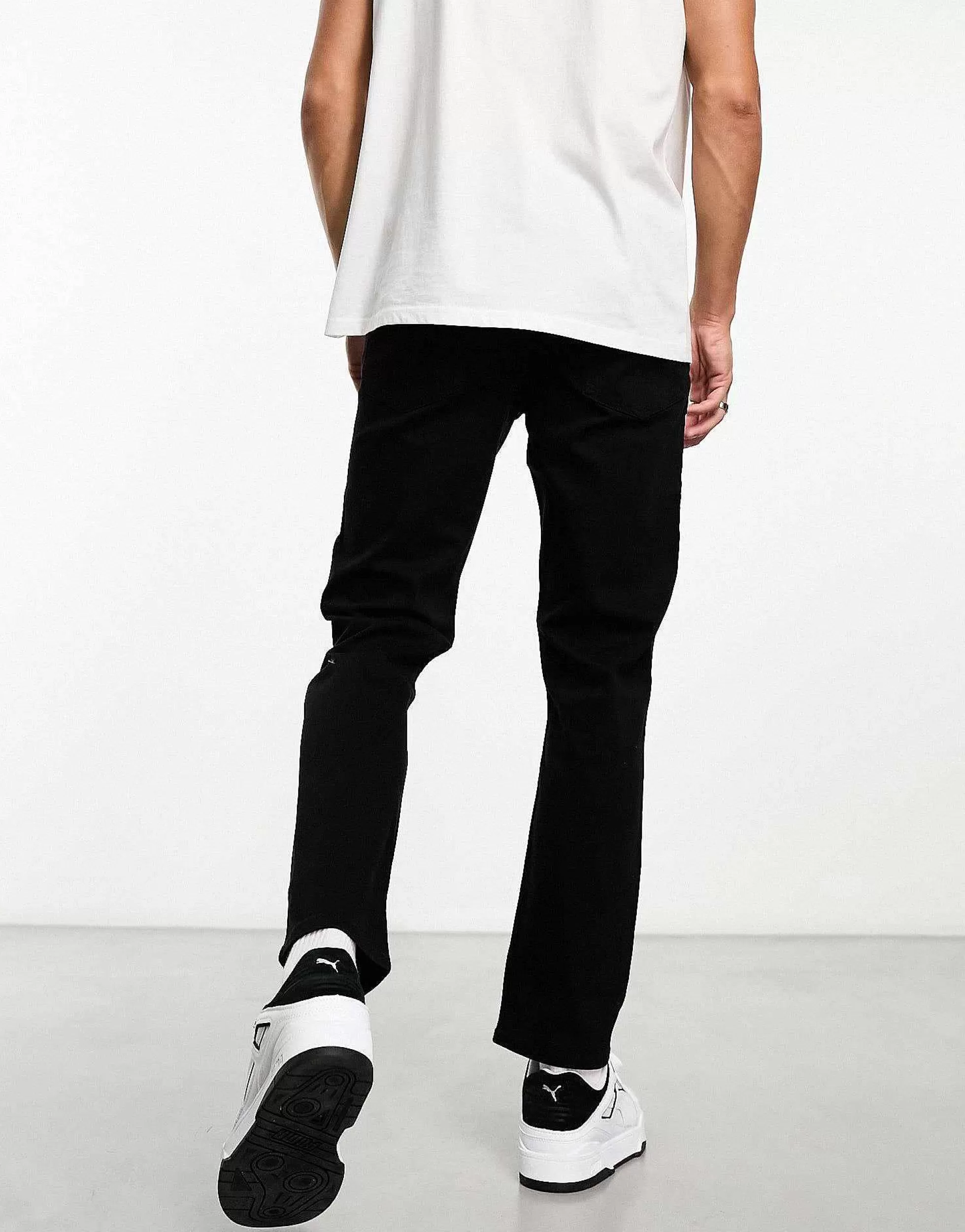 Men DESIGN Stretch Slim Jeans In No Fade