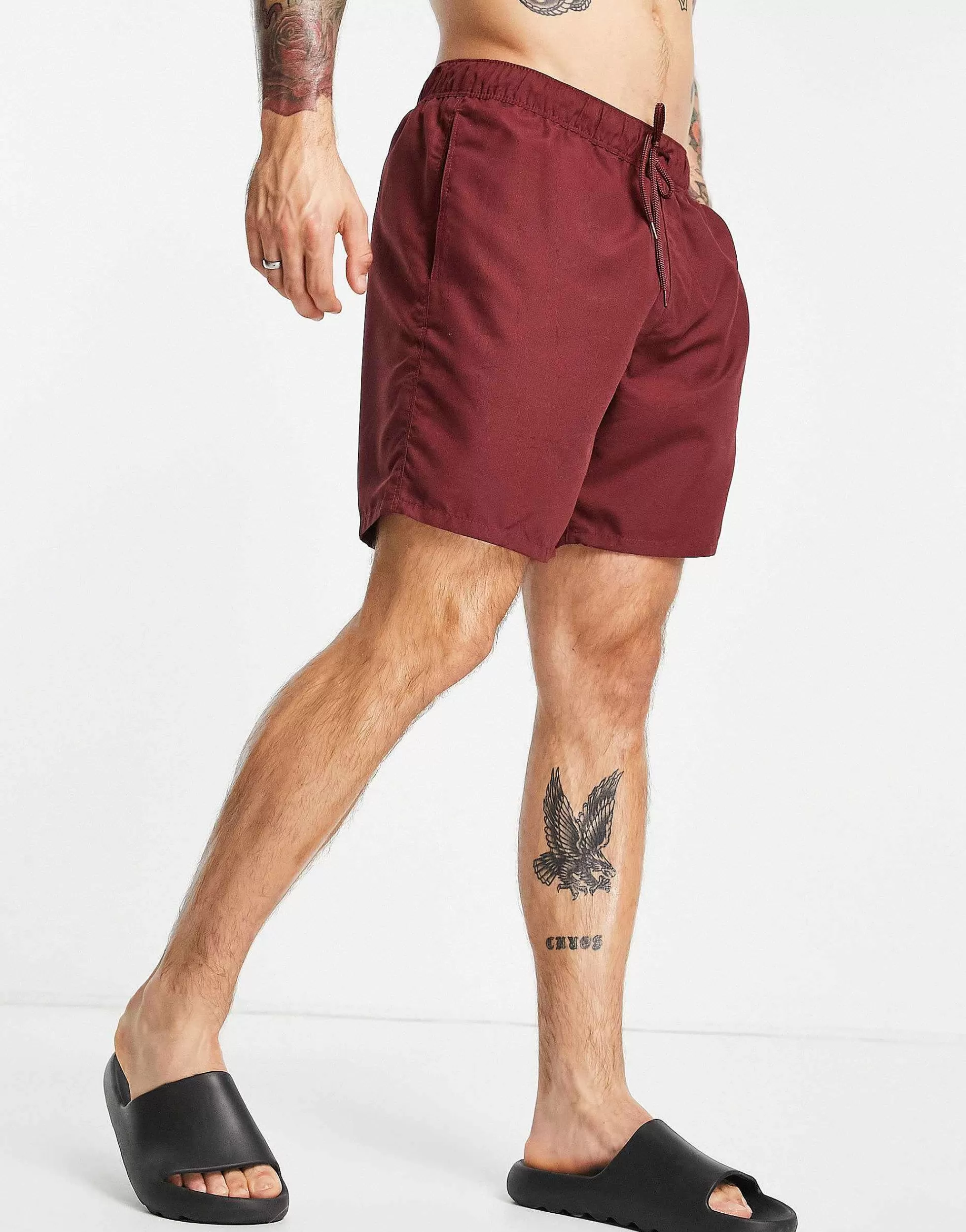 Men DESIGN Swim Shorts In Mid Length In