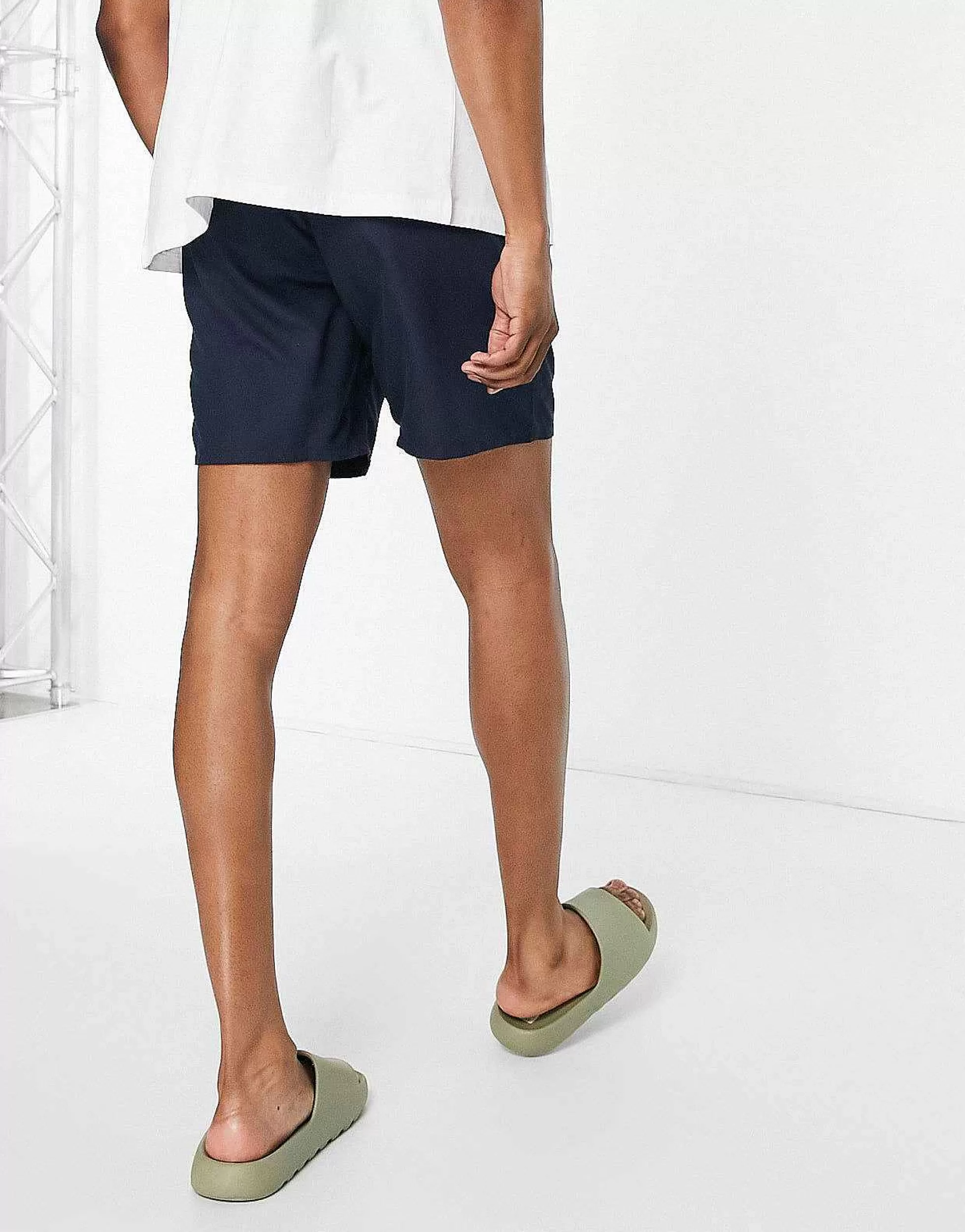 Men DESIGN Swim Shorts In Mid Length In