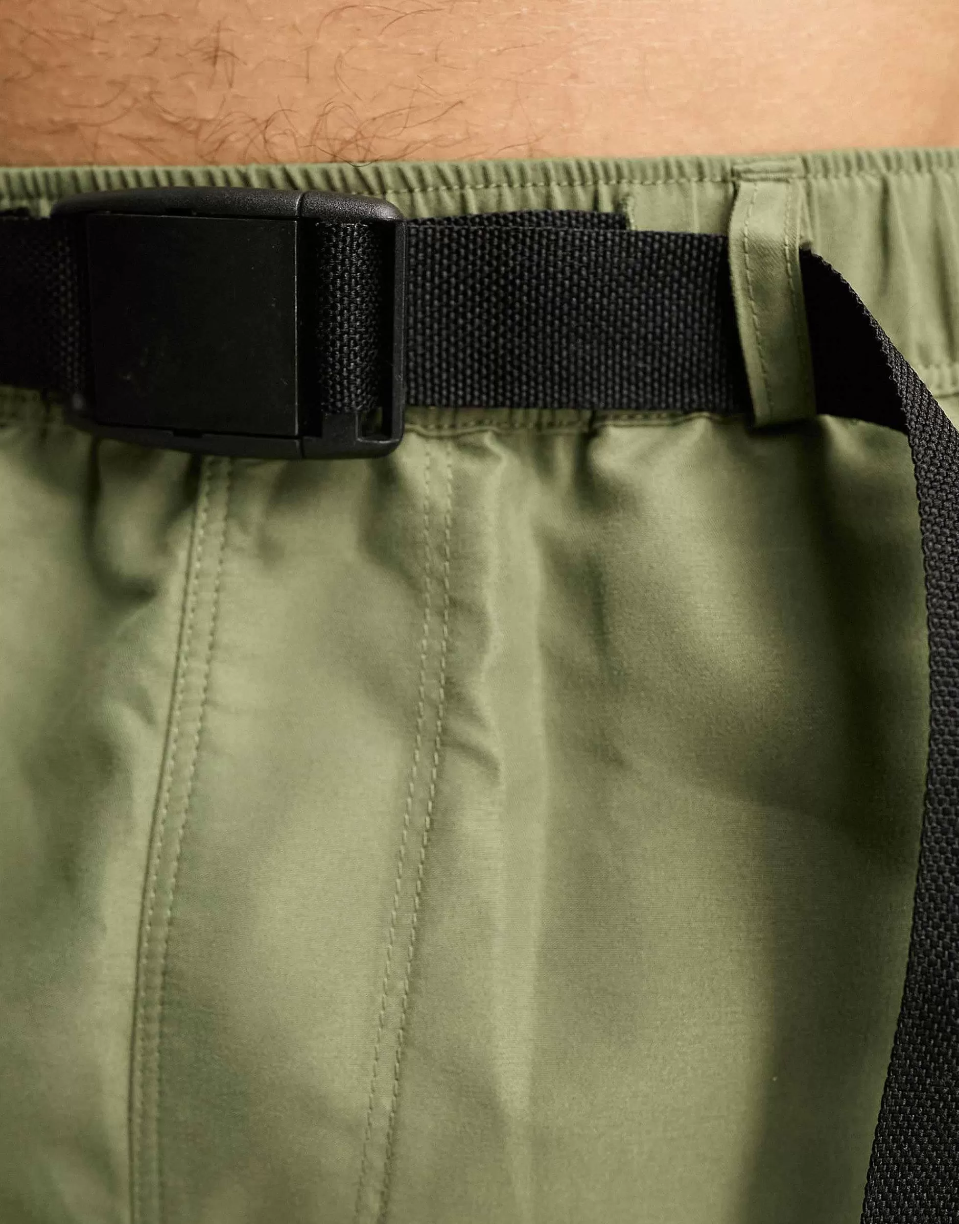 Men DESIGN Swim Shorts In Short Length With Belt In