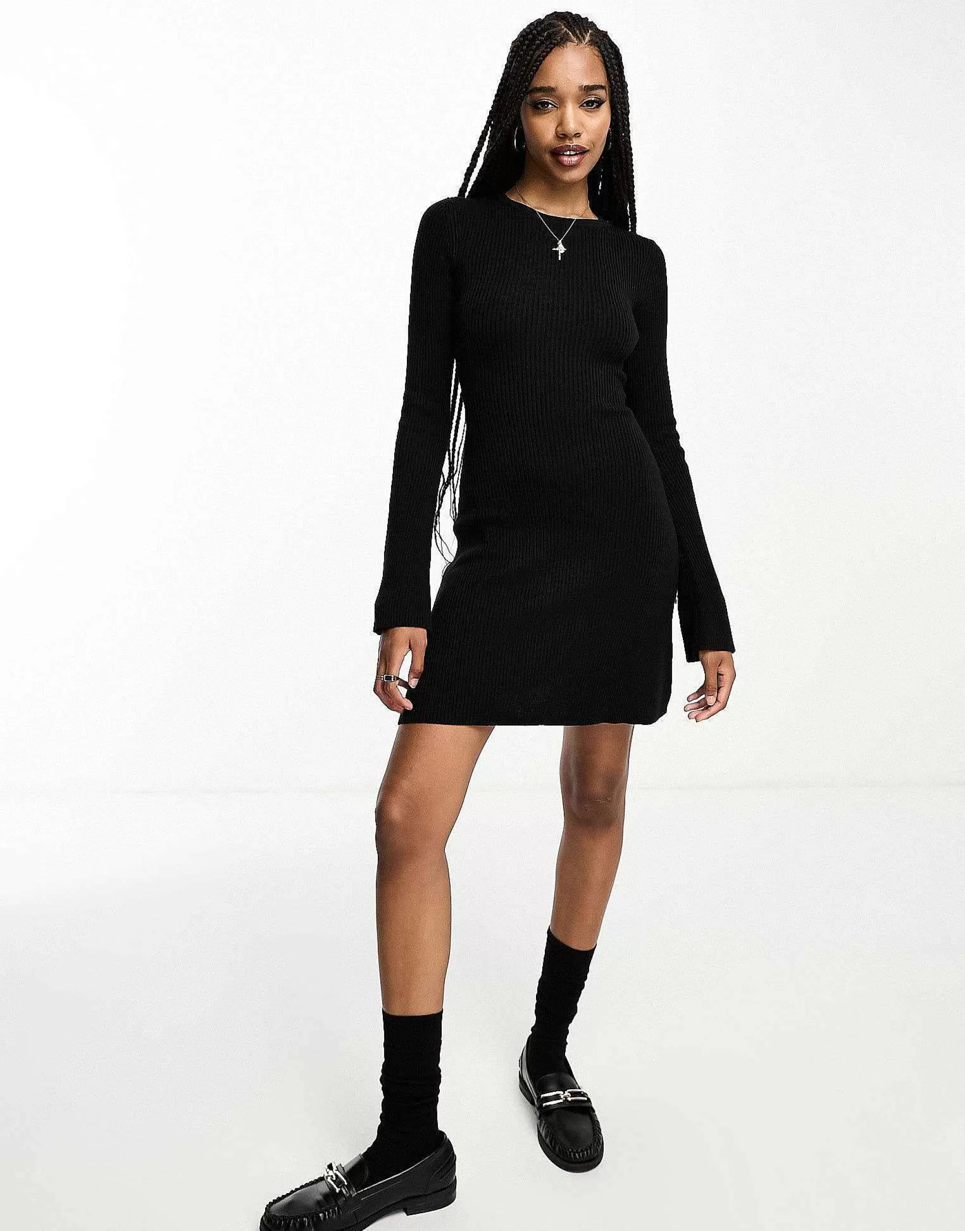Women Tall Design Fit And Flare Mini Dress In
