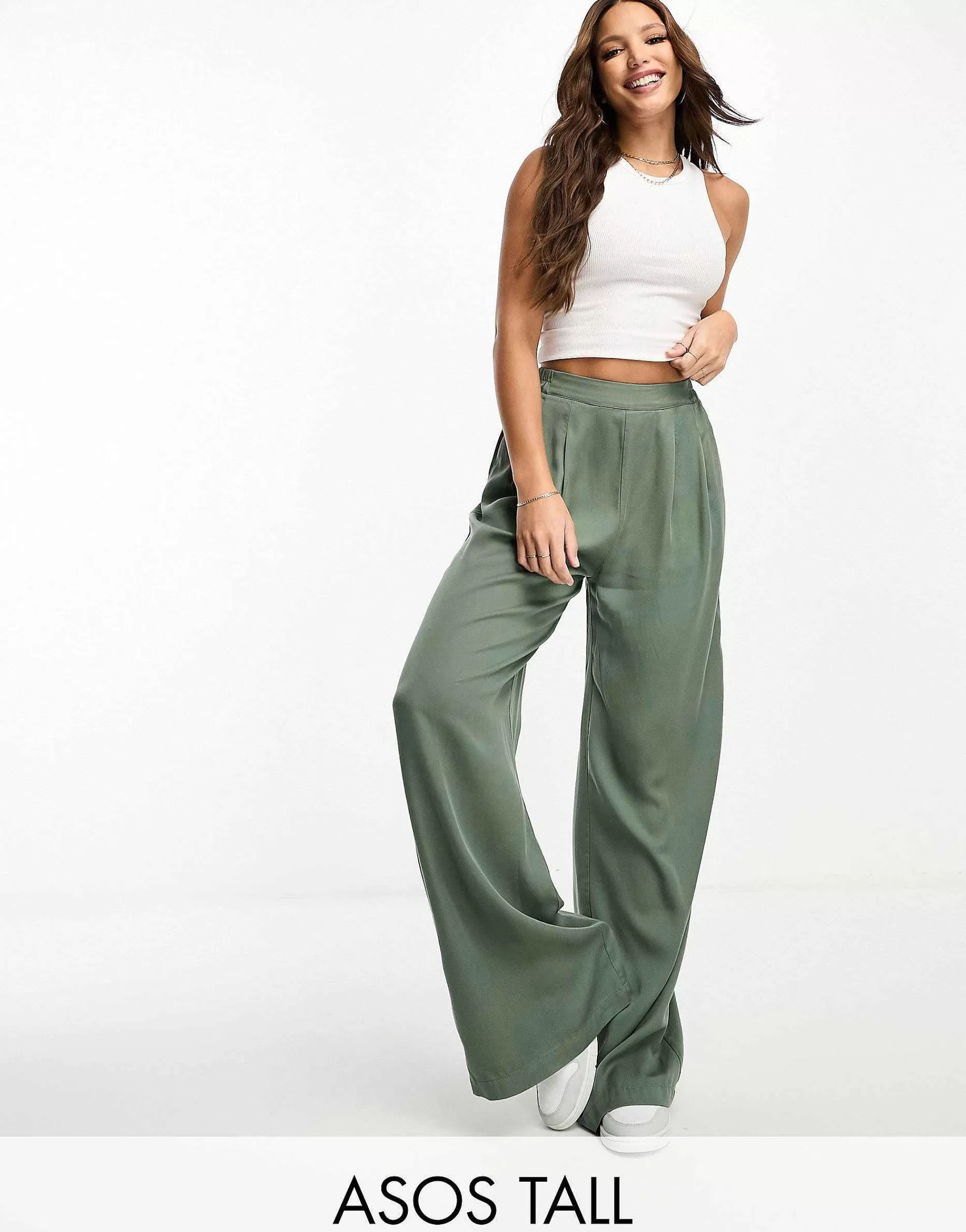 Women DESIGN Tall Wide Leg Trouser In