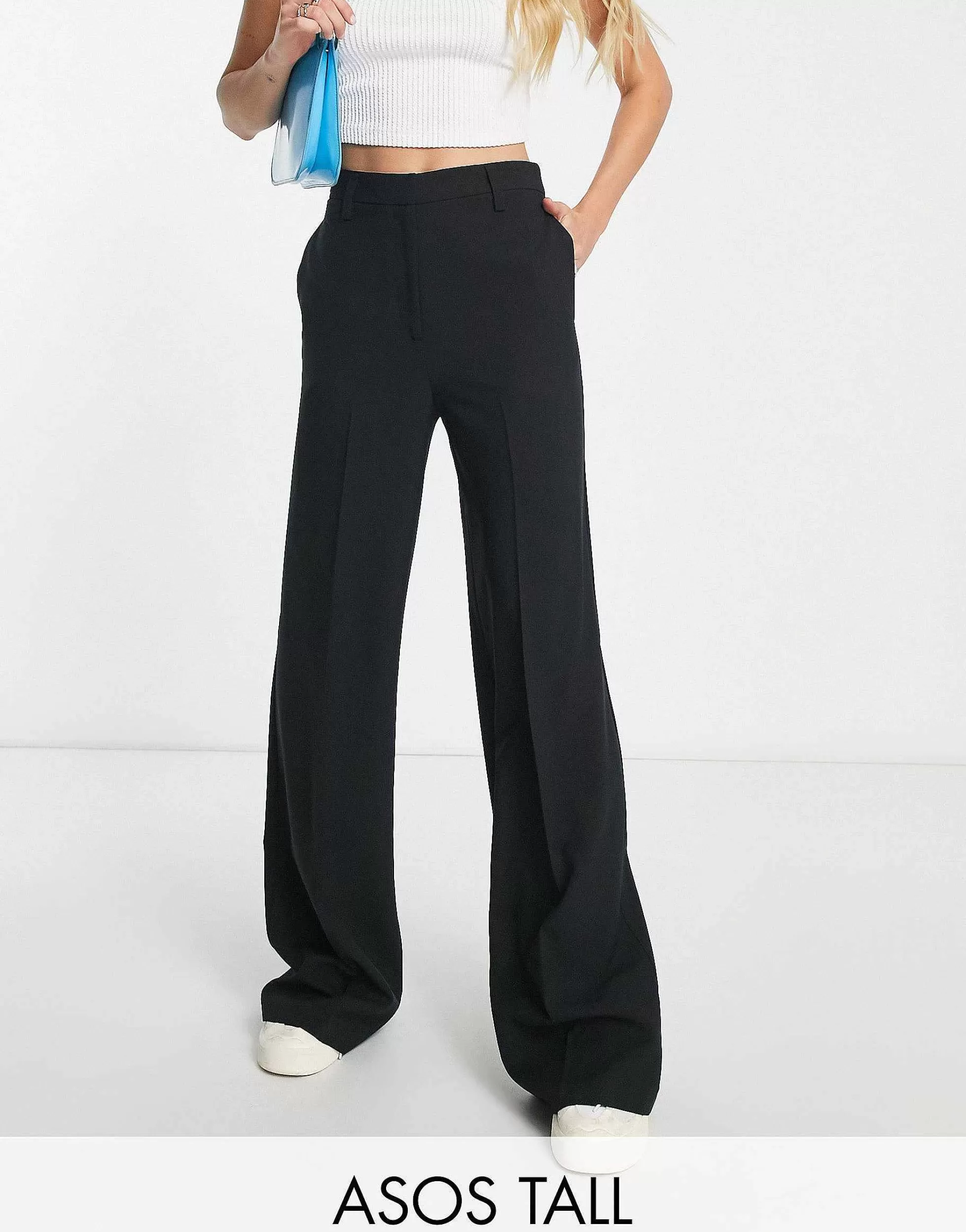 Women DESIGN Tall Wide Leg Trouser In