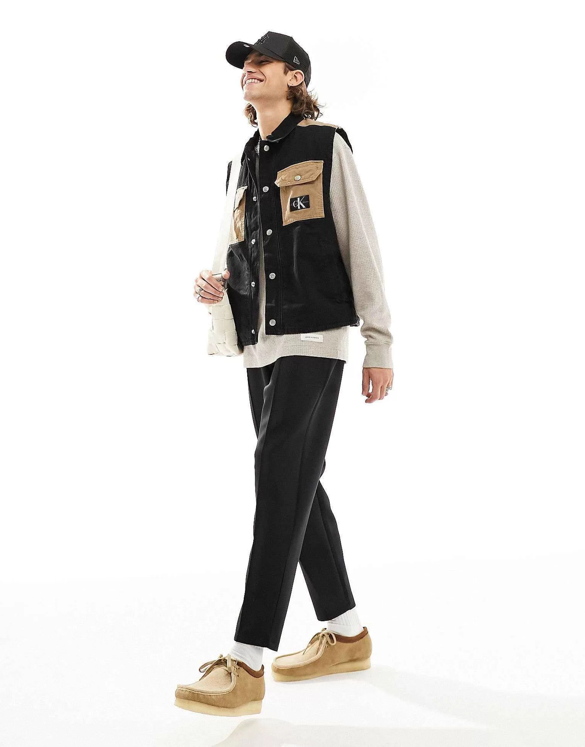 Men DESIGN Tapered Scuba Joggers In