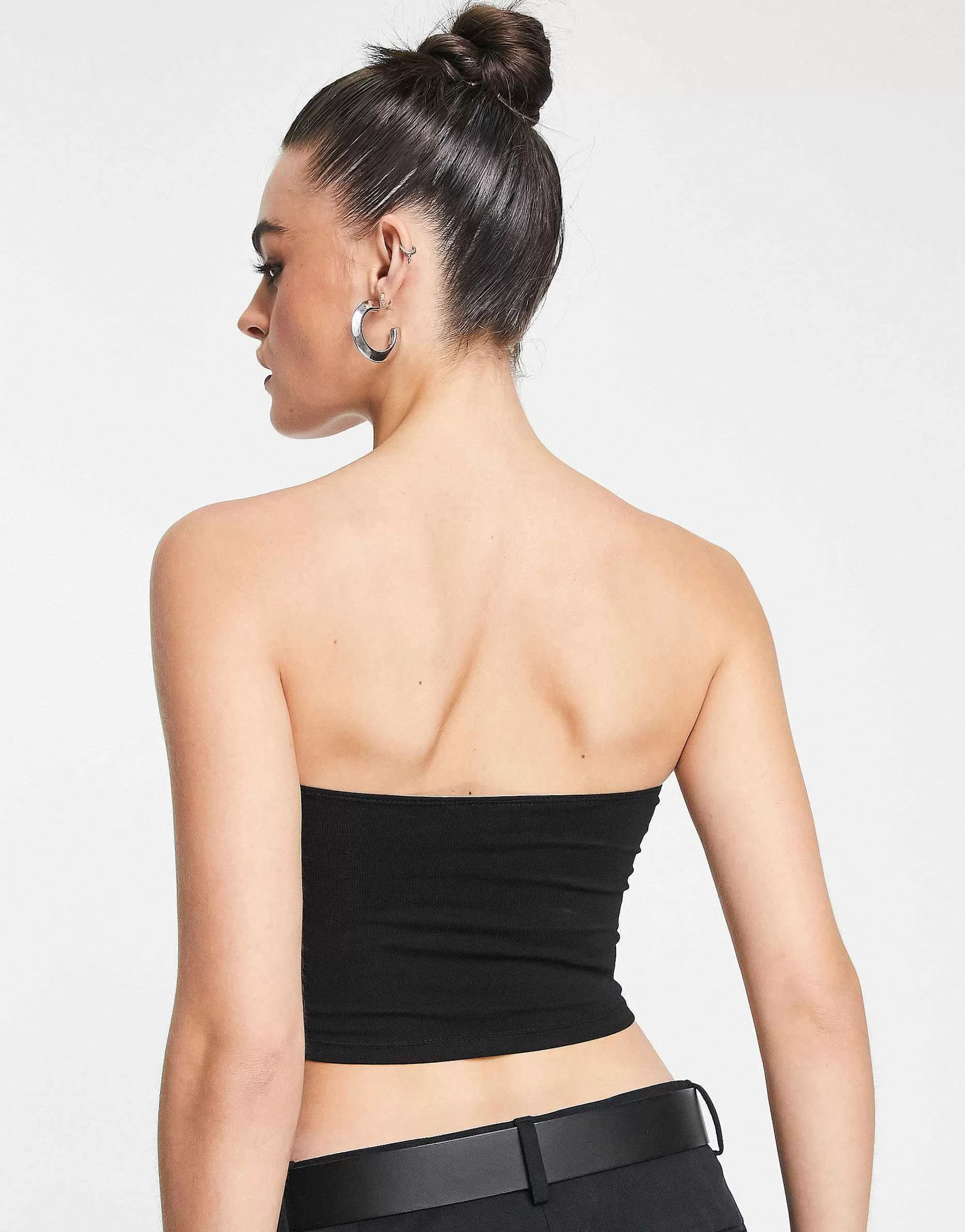 Women DESIGN Ultimate Crop Bandeau Top 2 Pack In Multi