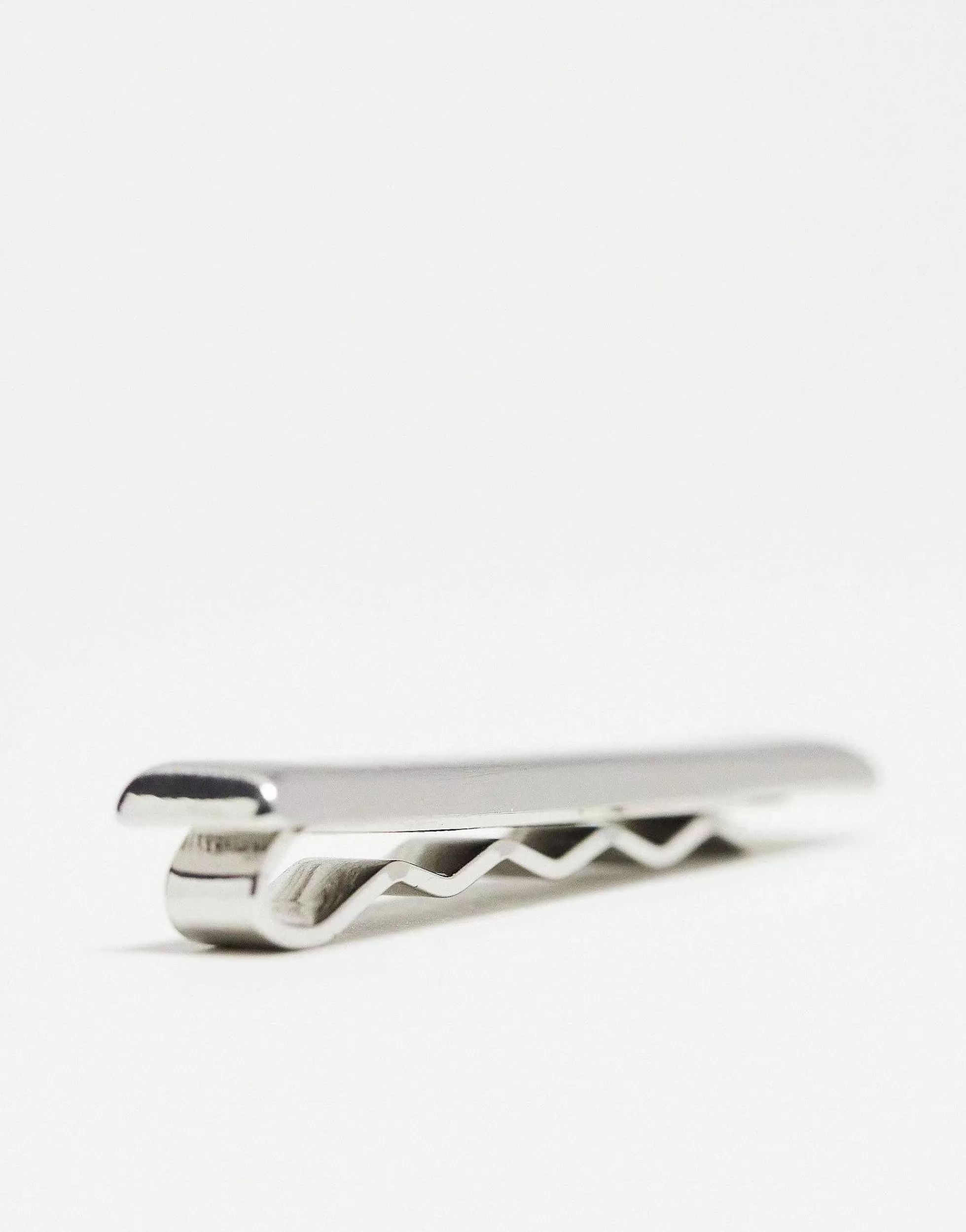 Men DESIGN Wedding Tie Bar In Brushed Tone