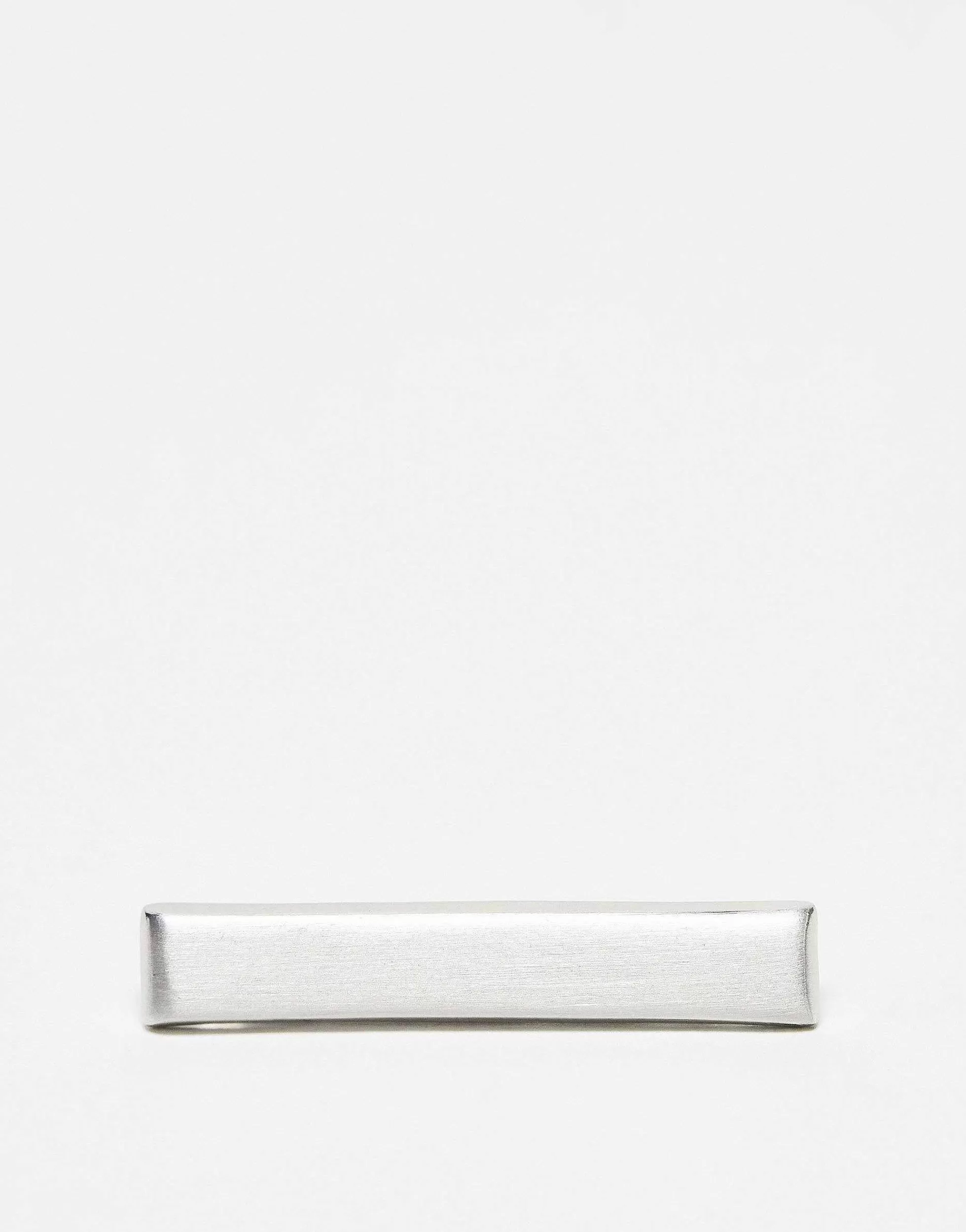 Men DESIGN Wedding Tie Bar In Brushed Tone
