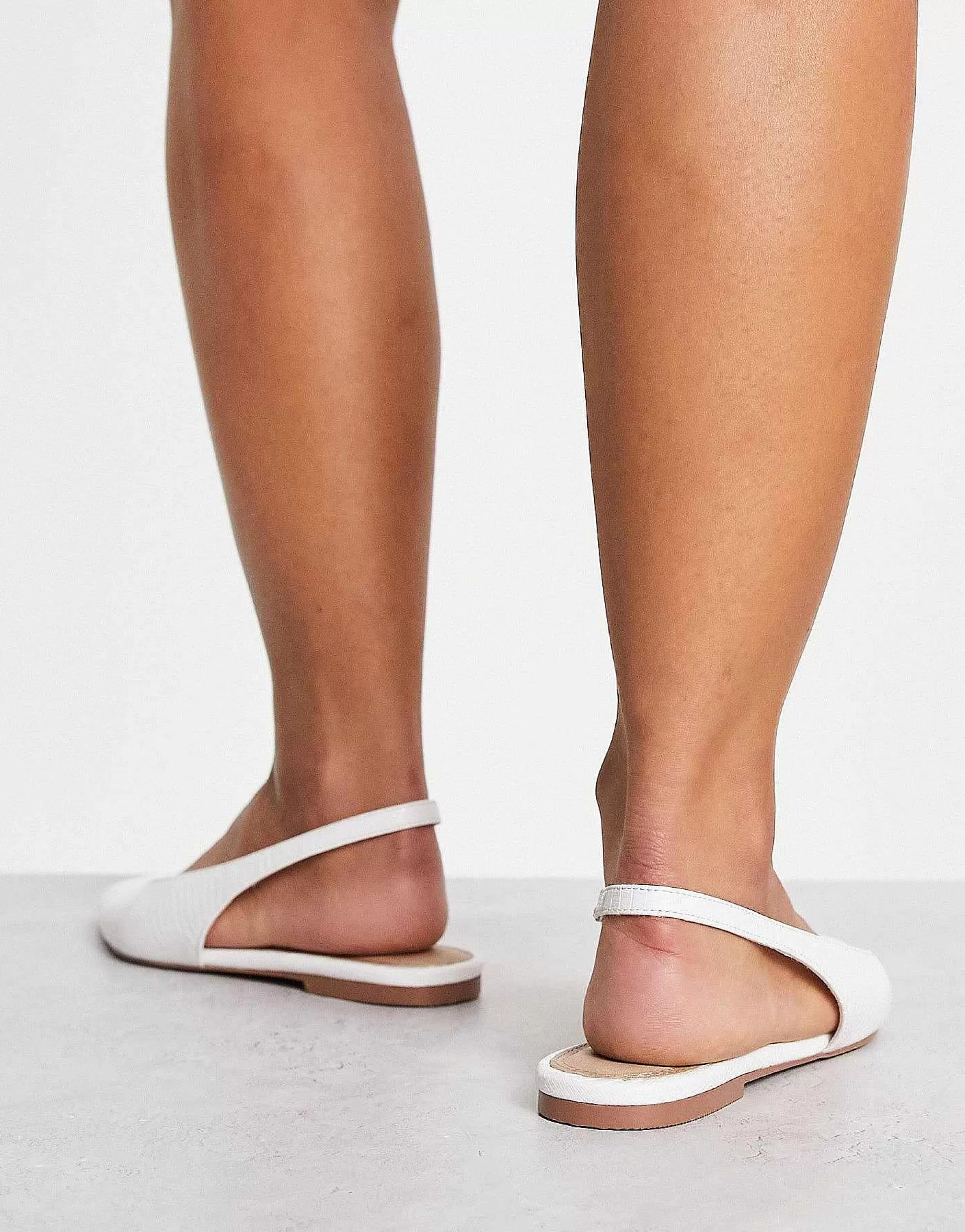 Women DESIGN Wide Fit Lala Slingback Ballet Flats In