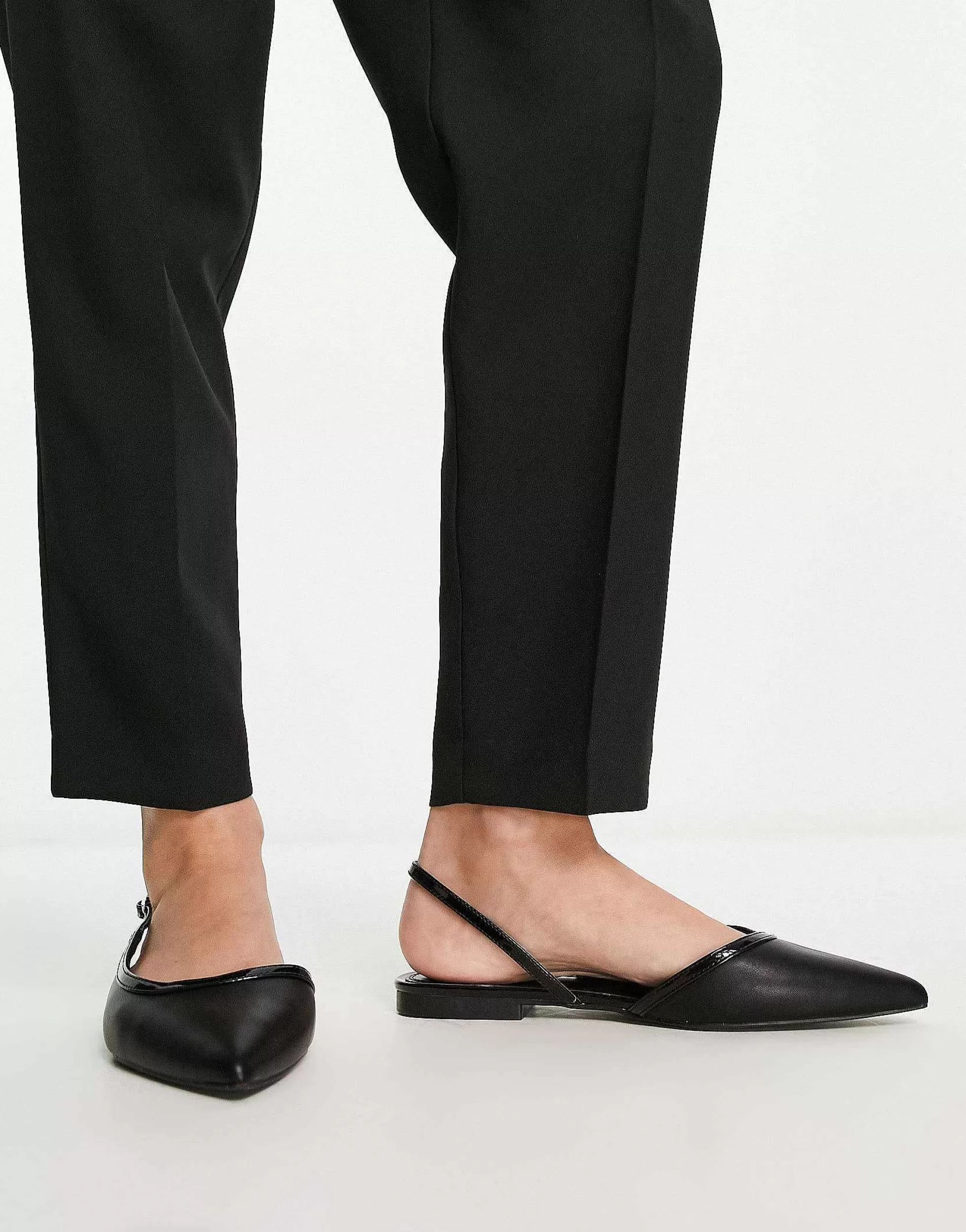 Women DESIGN Wide Fit Lane Slingback Ballet Flats In