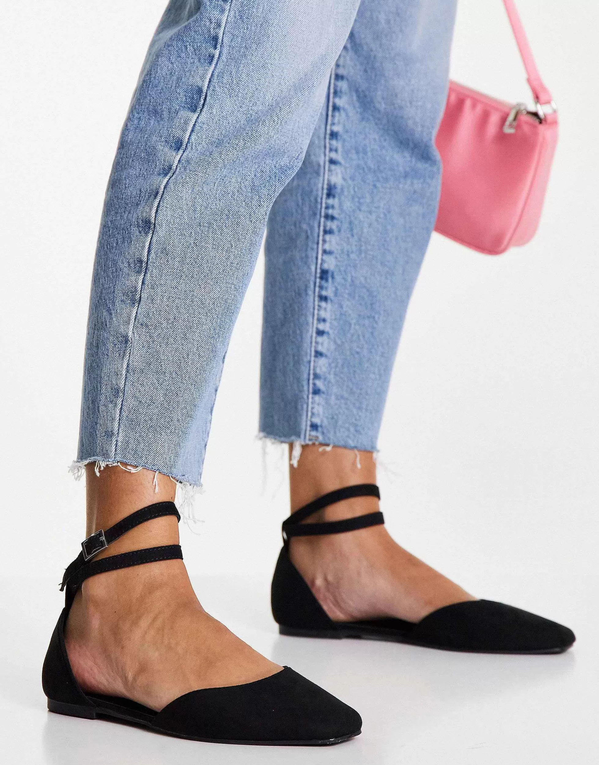 Women DESIGN Wide Fit Lift Ballet Flats In