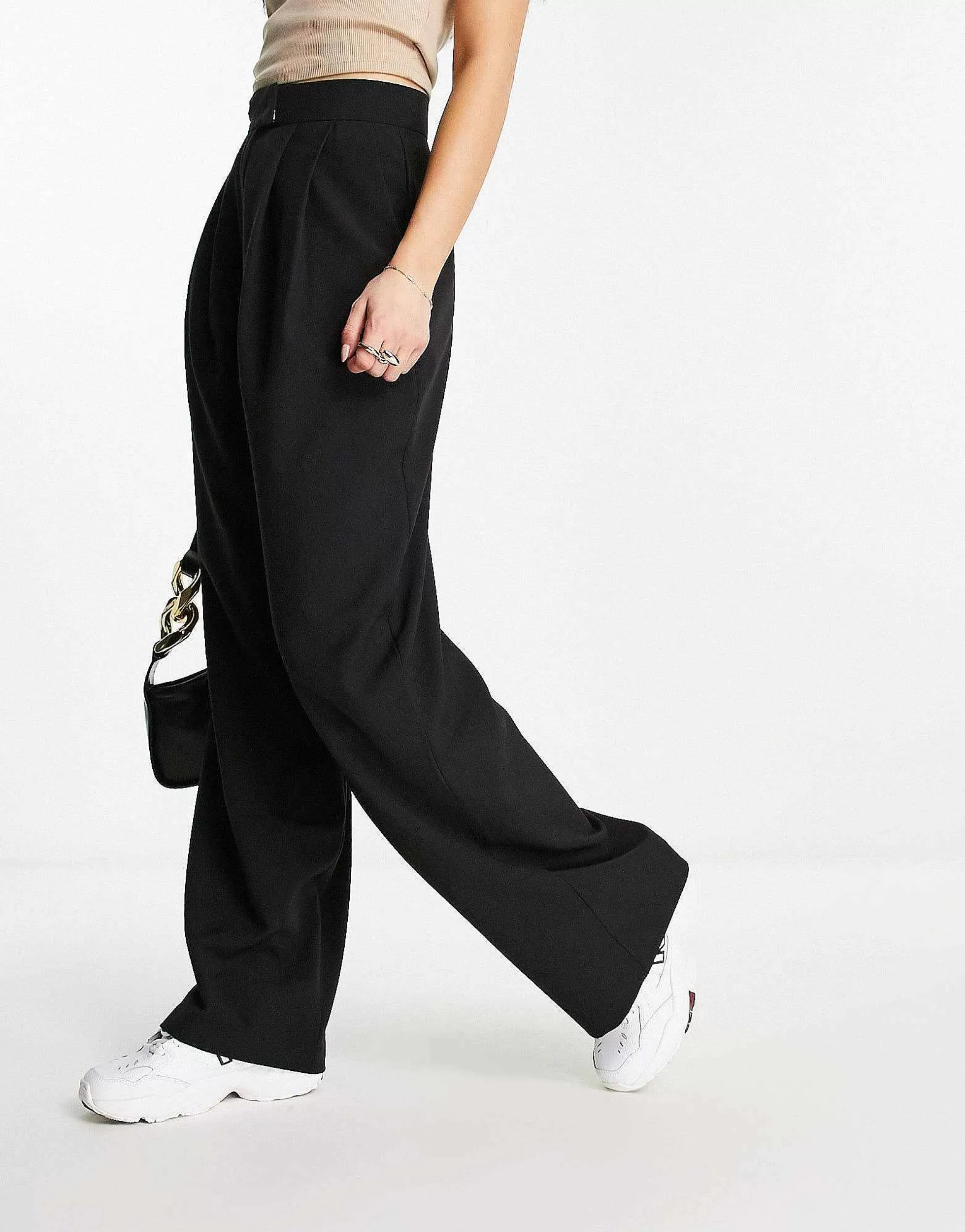 Women DESIGN Wide Leg Trouser In